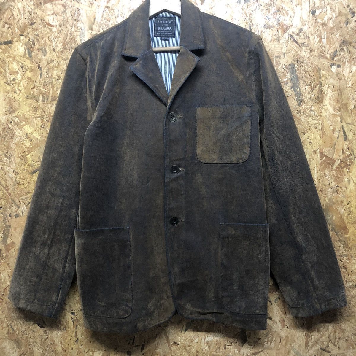 Japanese Brand HOUSE OF BLUE BLAZER JACKET Size US M / EU 48-50 / 2 - 1 Thumbnail