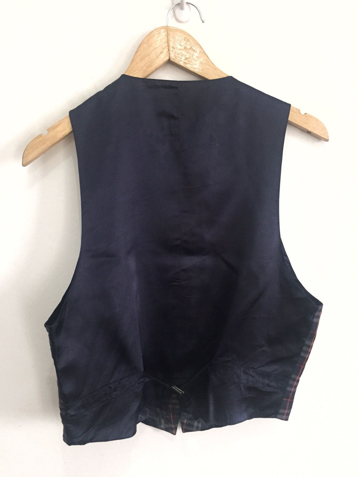 Burberry 1990s Iconic Nova Checked Button Vest Size US XS / EU 42 / 0 - 2 Thumbnail
