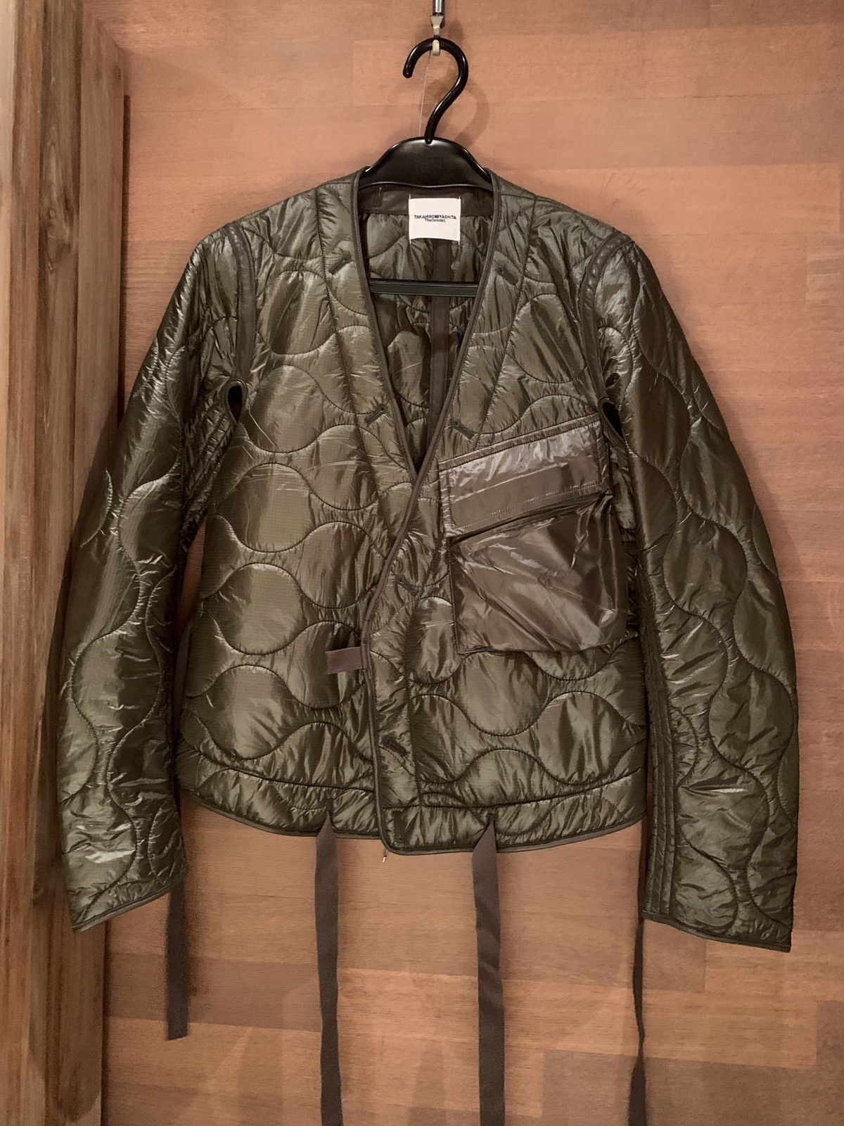 Takahiromiyashita The Soloist. Archive 17aw cargo military kimono 