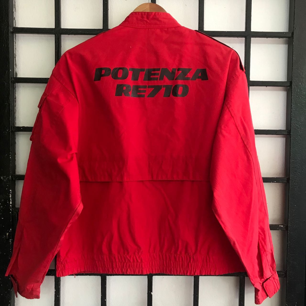 Japanese Brand × Vintage 🔥 Vintage POTENZA RE710 Zipper Jacket Size US L / EU 52-54 / 3 - 1 Thumbnail
