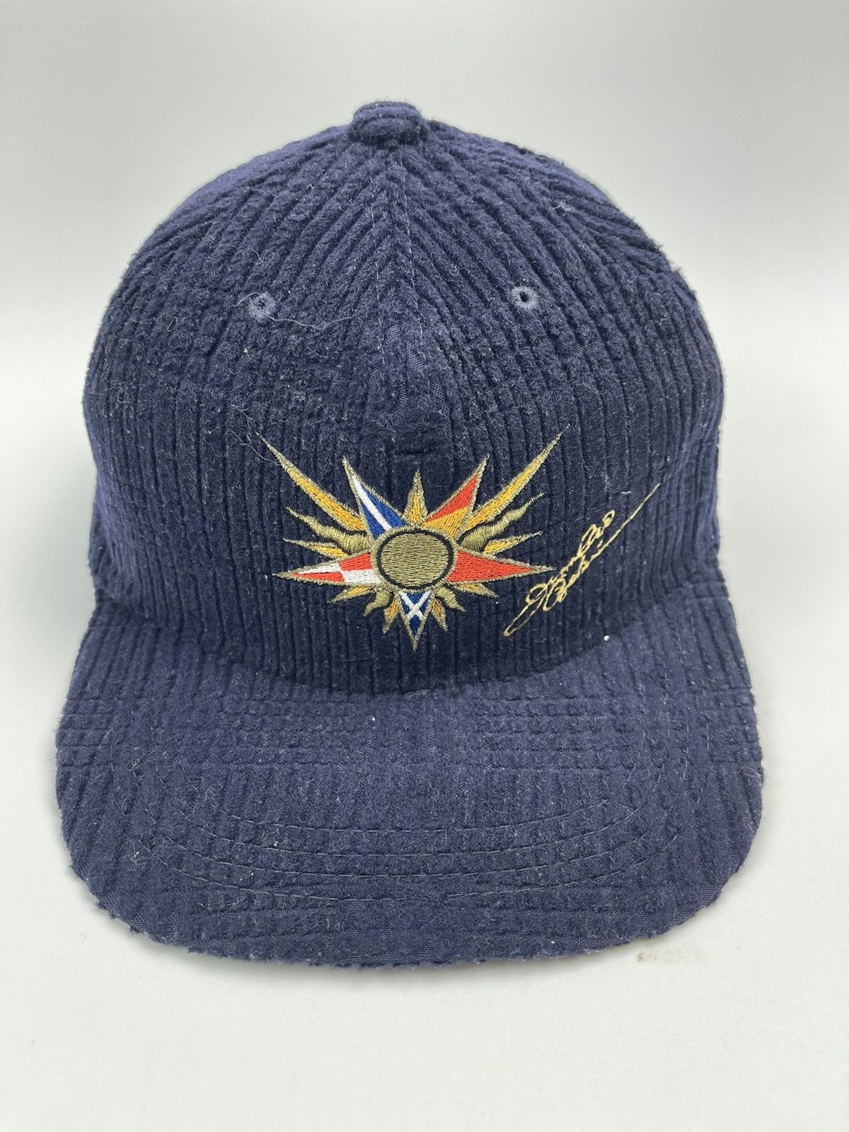 Dunlop Vintage Dunlop coduroy Hat with sign Size ONE SIZE - 1 Thumbnail