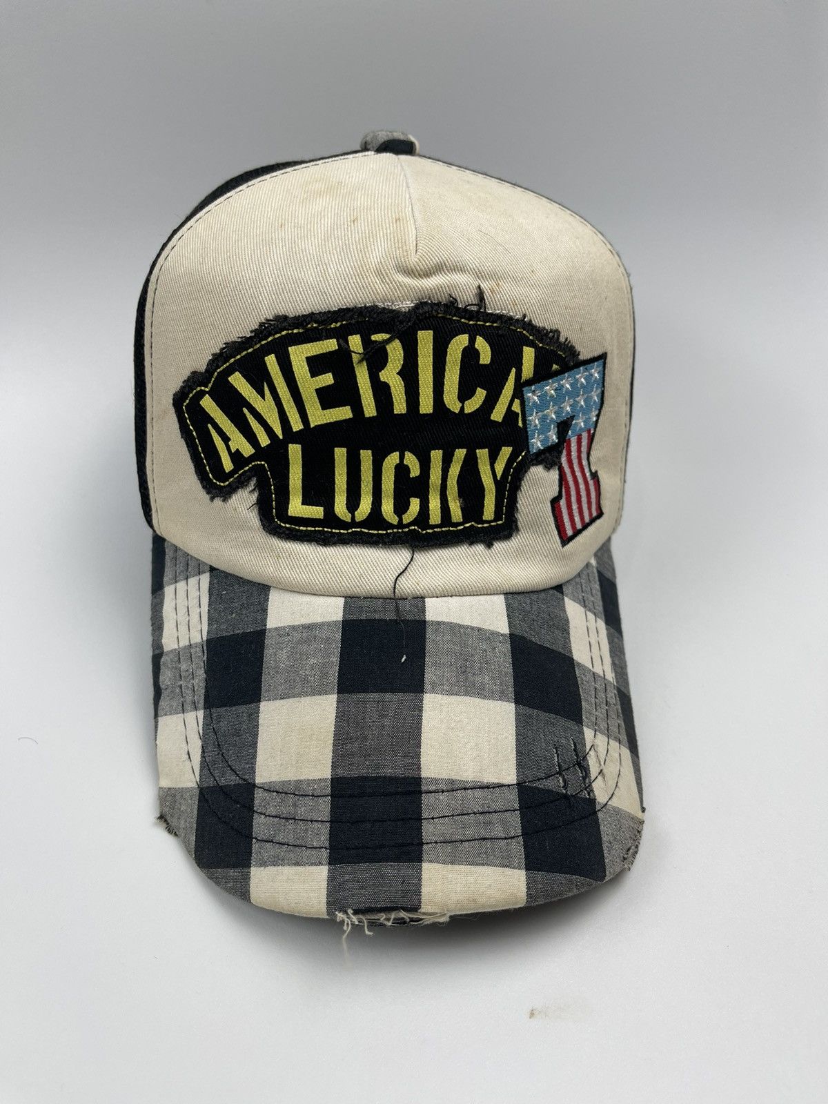 If Six Was Nine American Lucky 7 trucker hat Size ONE SIZE - 2 Thumbnail