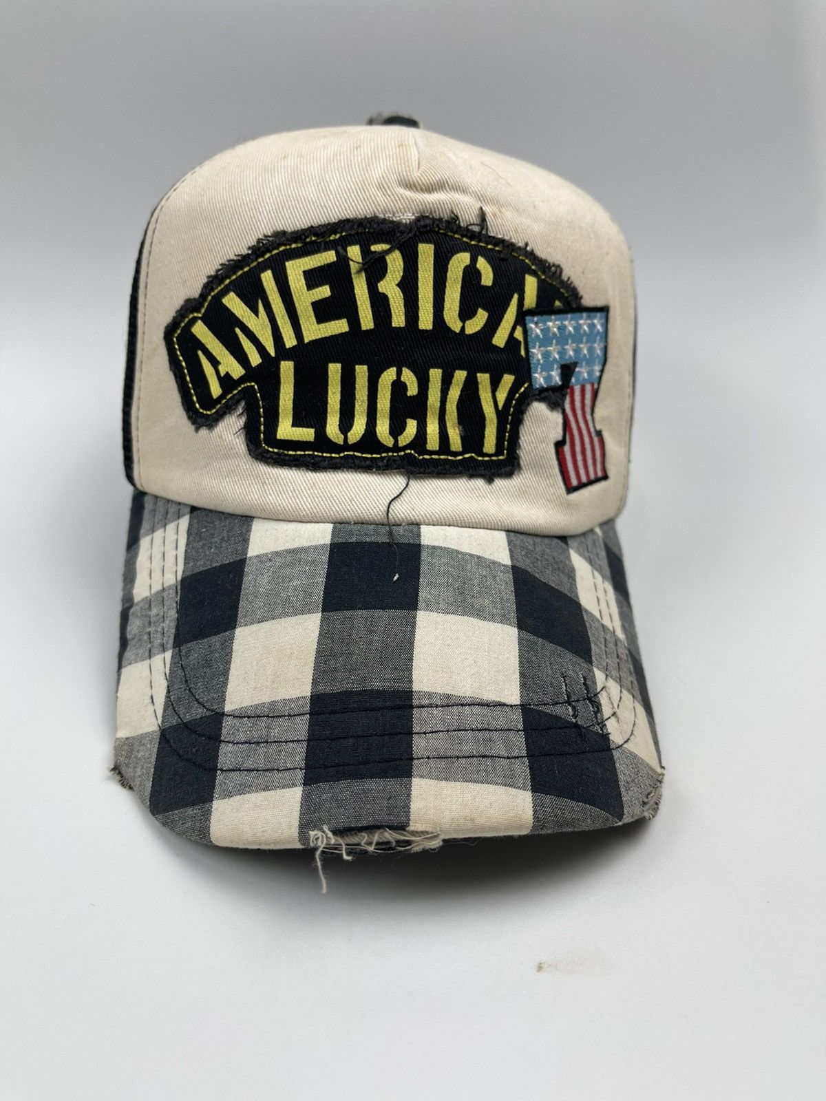If Six Was Nine American Lucky 7 trucker hat Size ONE SIZE - 1 Thumbnail