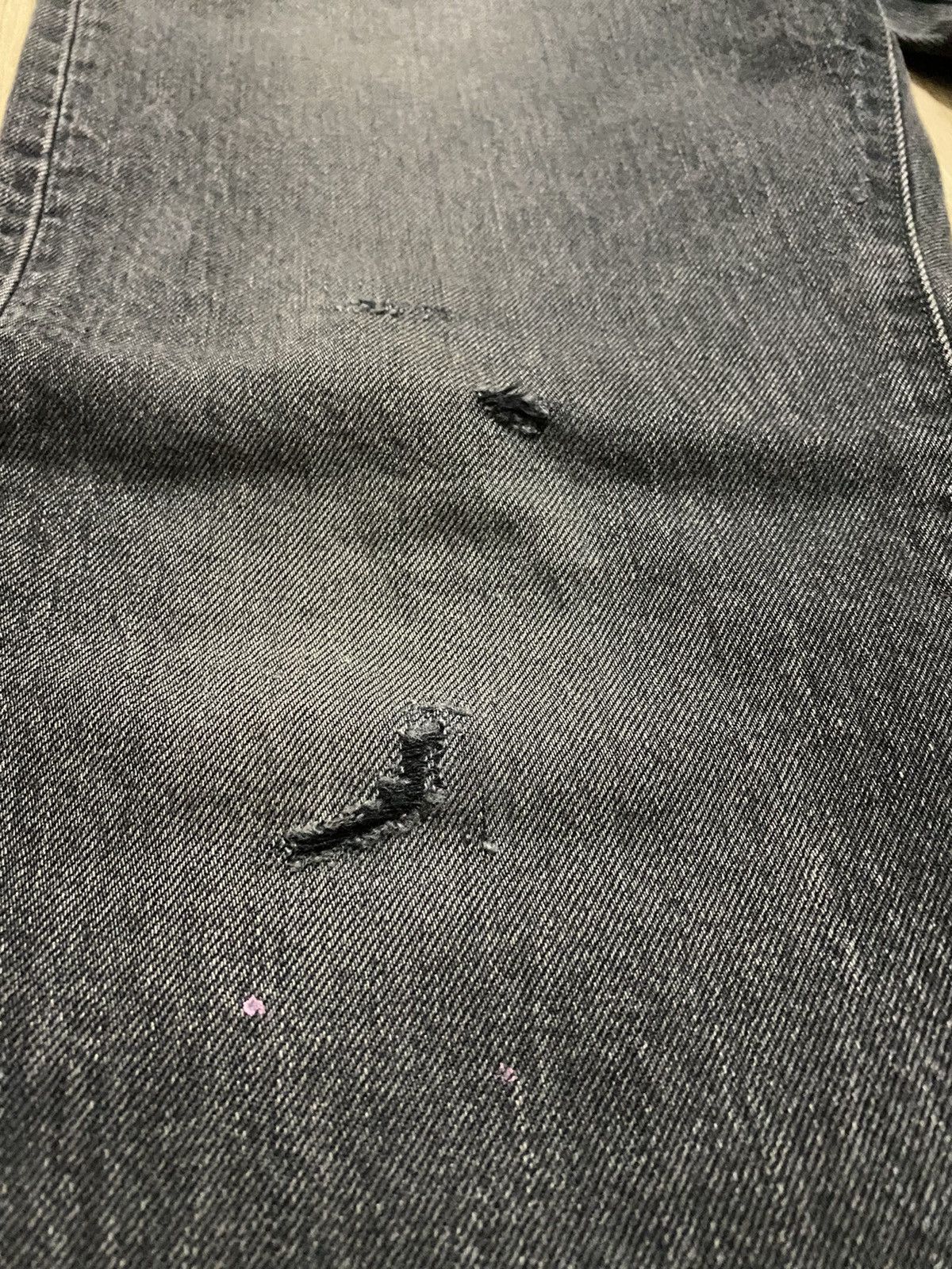 Fabric Brand & Co. Fabric Brand & Co. - black lightly distress jeans Size US 32 / EU 48 - 6 Thumbnail