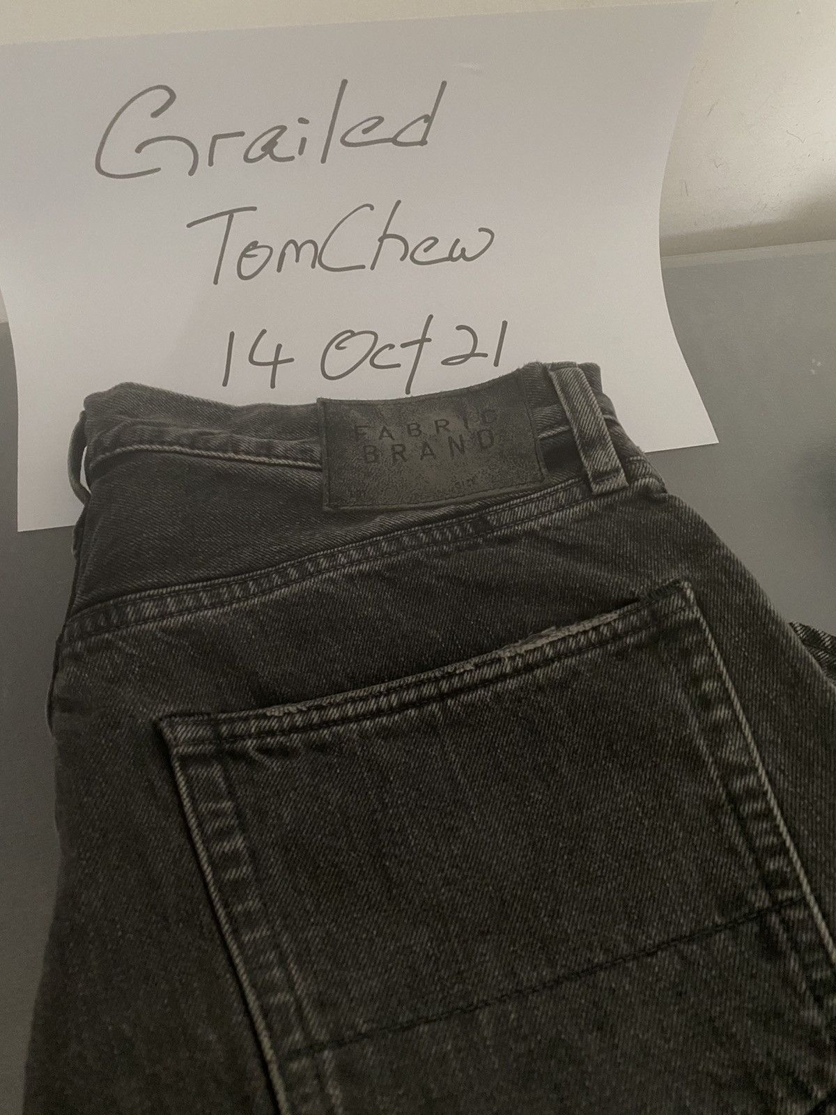 Fabric Brand & Co. Fabric Brand & Co. - black lightly distress jeans Size US 32 / EU 48 - 8 Thumbnail