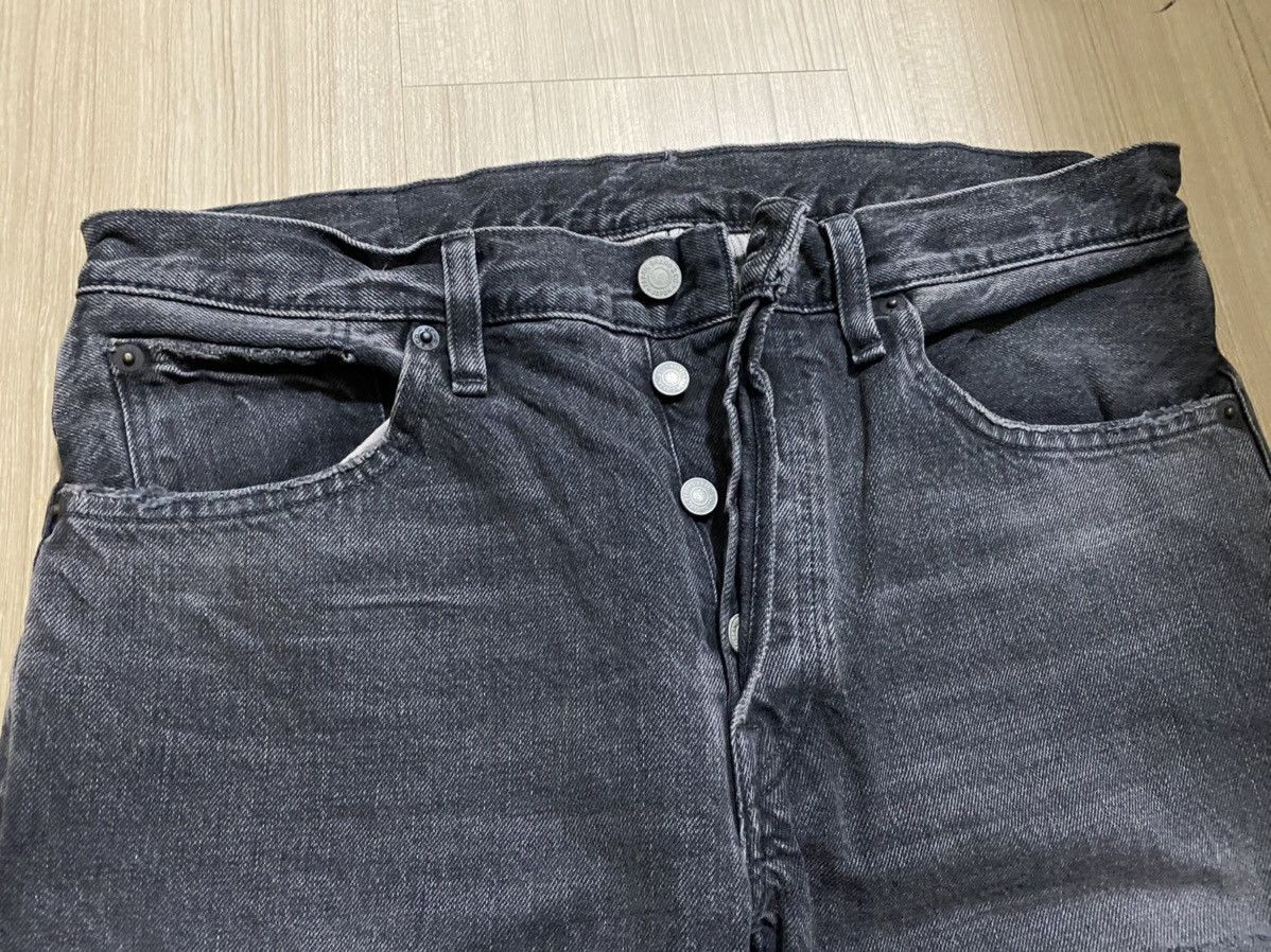 Fabric Brand & Co. Fabric Brand & Co. - black lightly distress jeans Size US 32 / EU 48 - 2 Thumbnail