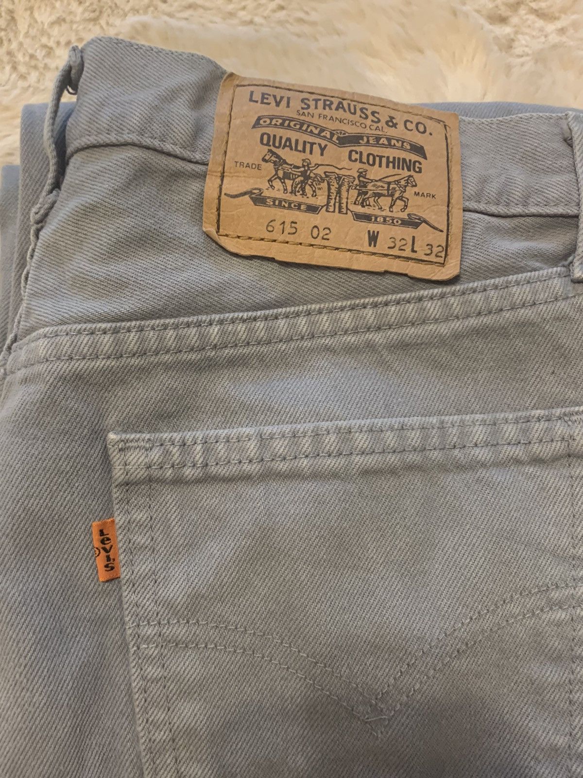 Levi's × Levi's Vintage Clothing × Vintage Vintage Levi's 615 Orange Tab Jeans Size US 32 / EU 48 - 1 Thumbnail