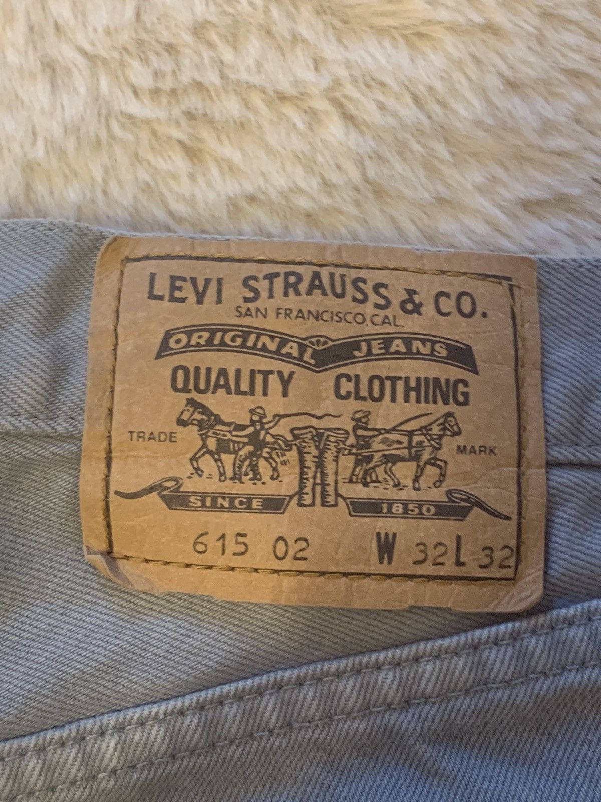Levi's × Levi's Vintage Clothing × Vintage Vintage Levi's 615 Orange Tab Jeans Size US 32 / EU 48 - 5 Thumbnail