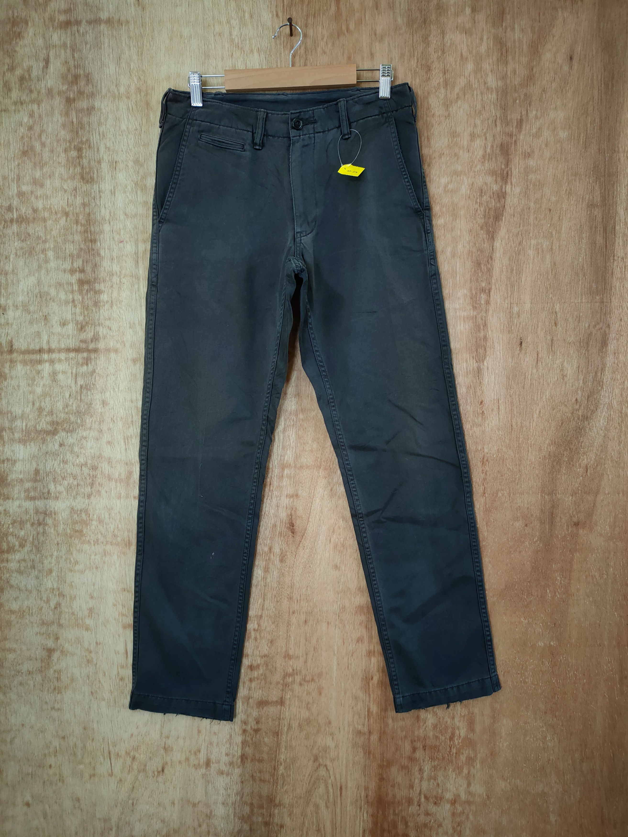 Uniqlo DLL uniqlo black casual streetwear pants japan #46-314 Size US 28 / EU 44 - 1 Thumbnail