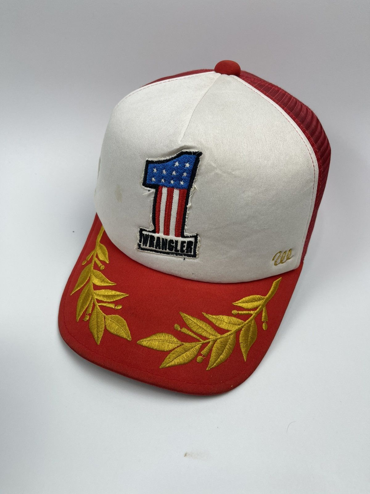 Wrangler Vintage Wrangler No 1 Trucker Hat Size ONE SIZE - 3 Thumbnail