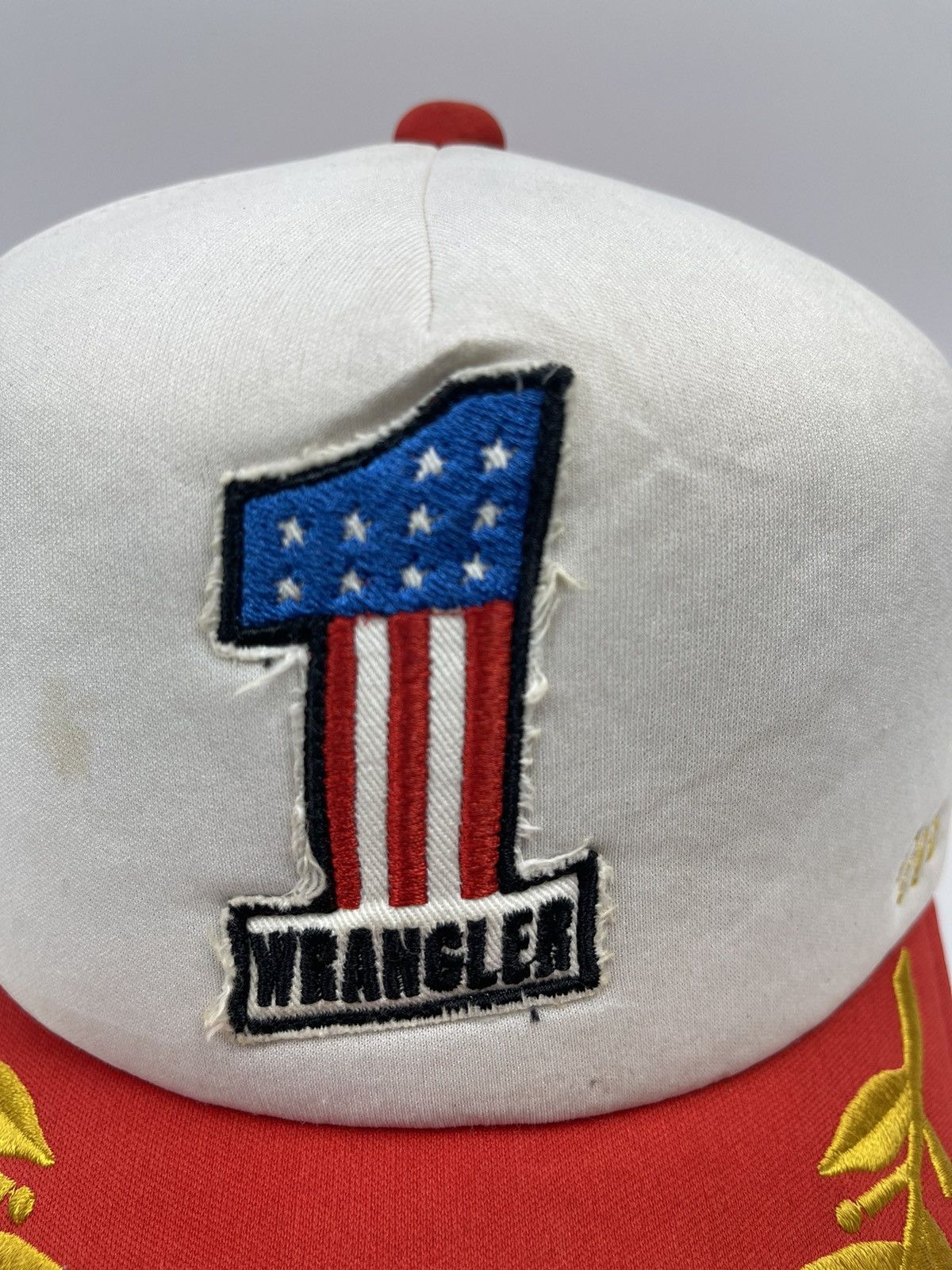 Wrangler Vintage Wrangler No 1 Trucker Hat Size ONE SIZE - 7 Thumbnail