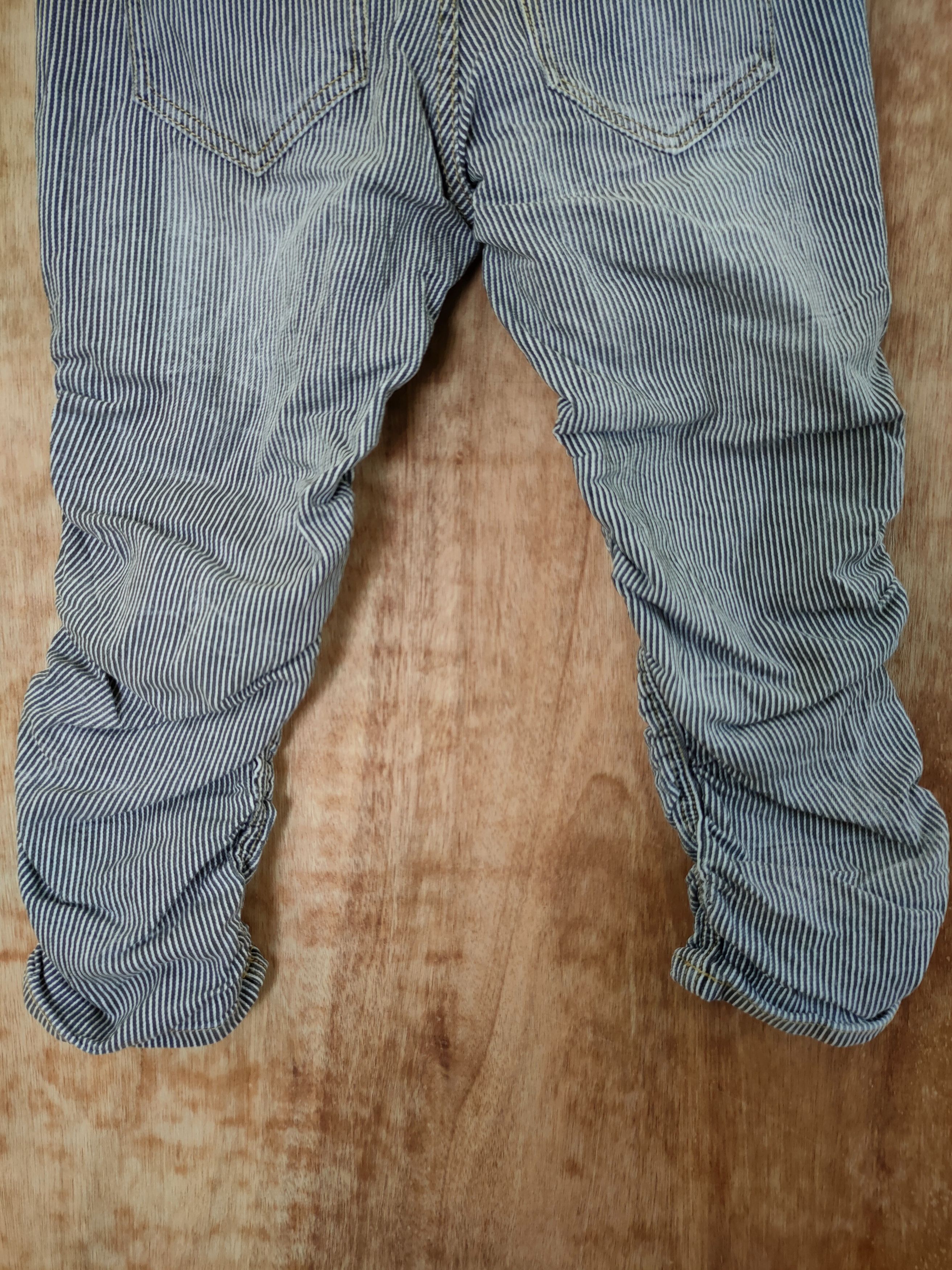 Japanese Brand DLL Japan Stripe spring designer cargo pants #46-317 Size 31" - 6 Thumbnail