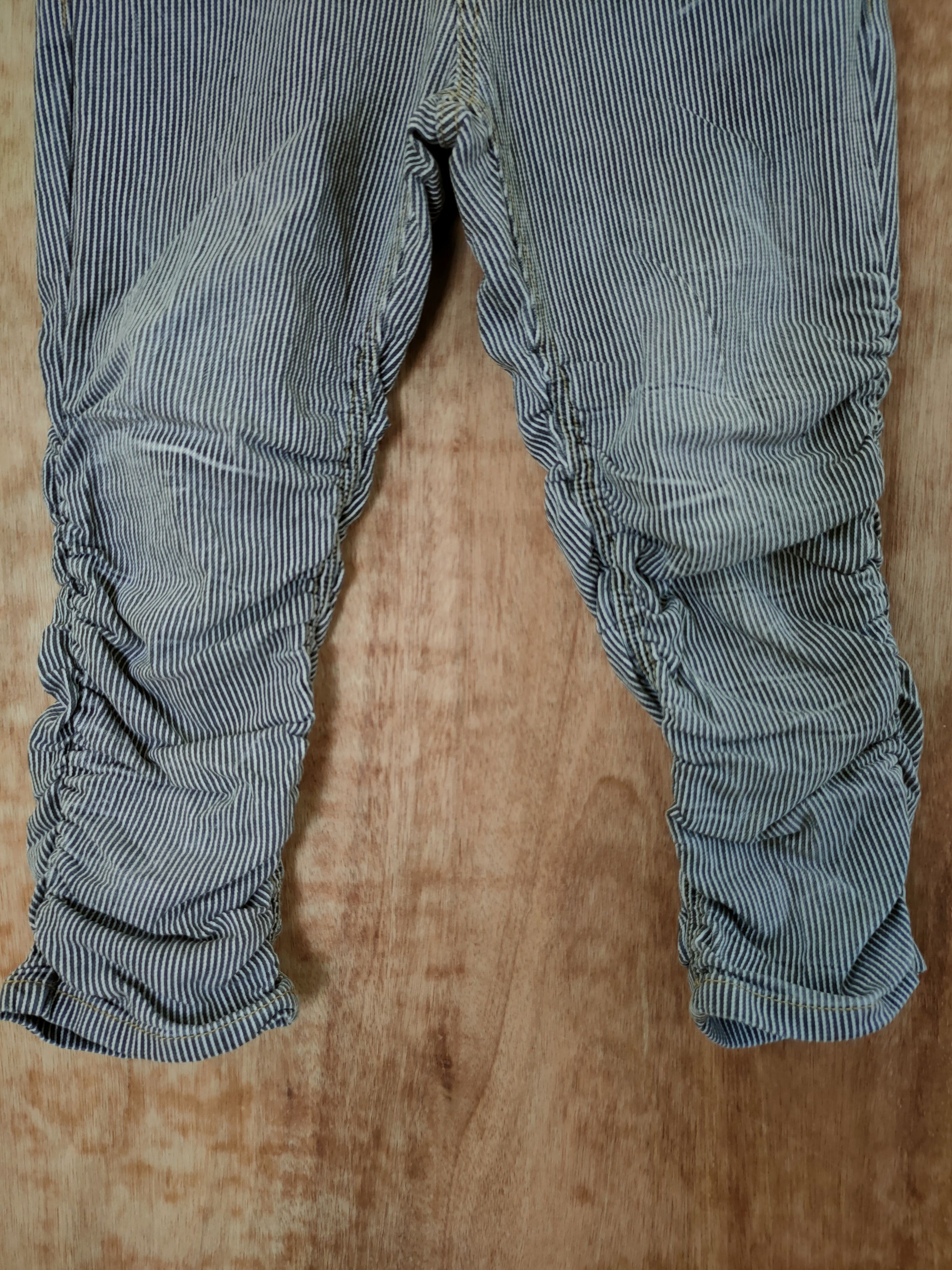 Japanese Brand DLL Japan Stripe spring designer cargo pants #46-317 Size 31" - 2 Thumbnail