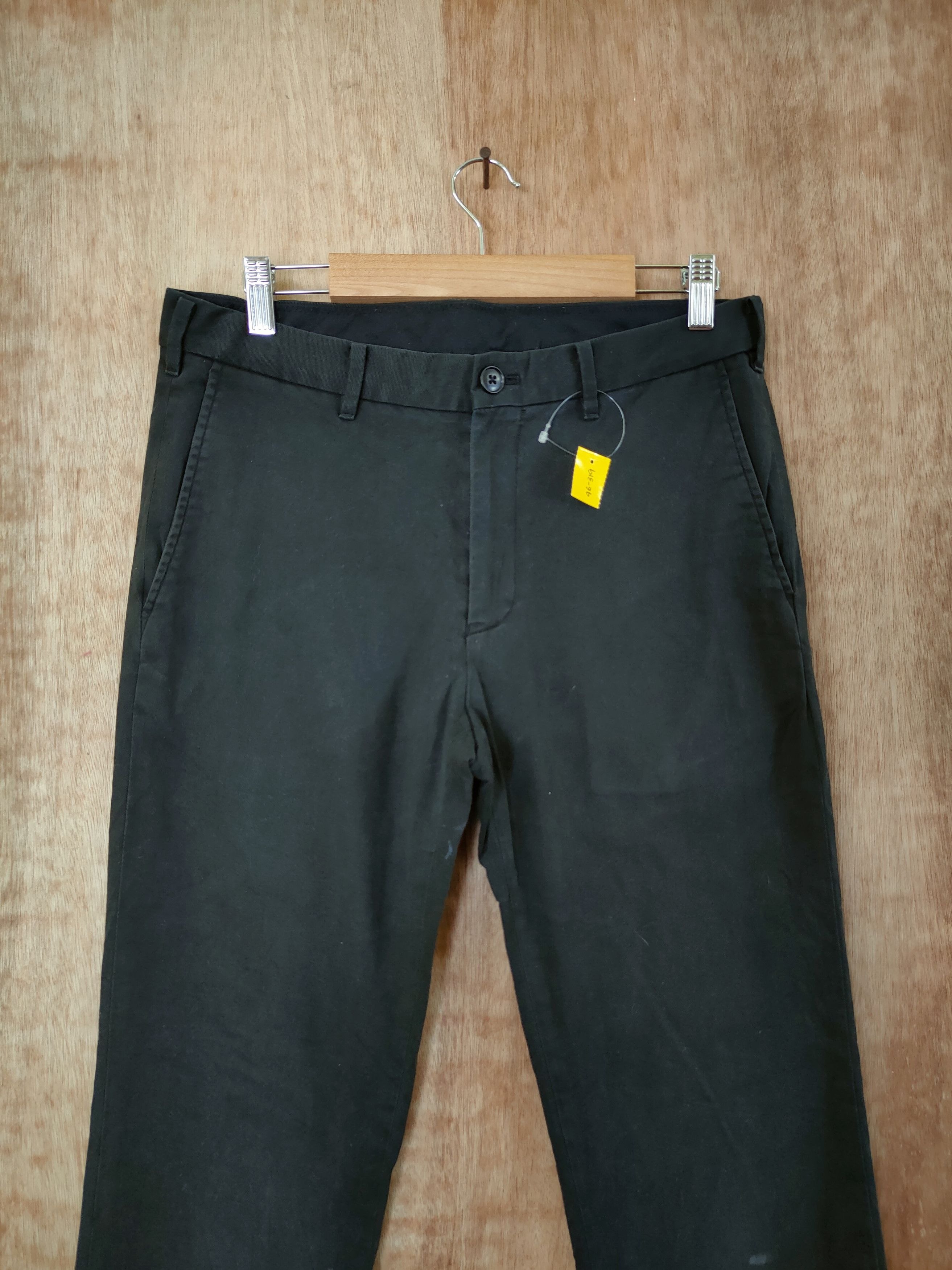 Japanese Brand DL Uniqlo black casual japan cargo pants #46-319 Size US 30 / EU 46 - 3 Thumbnail