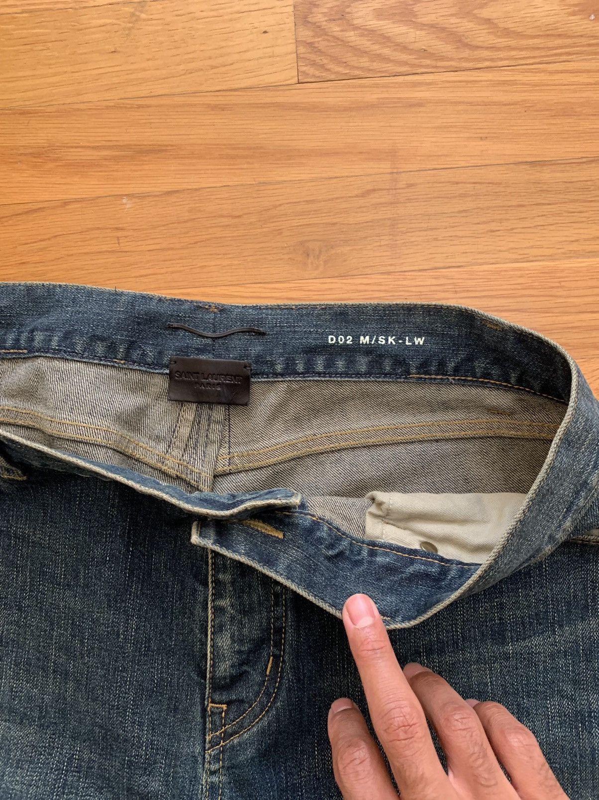 Saint Laurent Paris Saint Laurent denim Hedi Era 34 Size US 34 / EU 50 - 3 Thumbnail