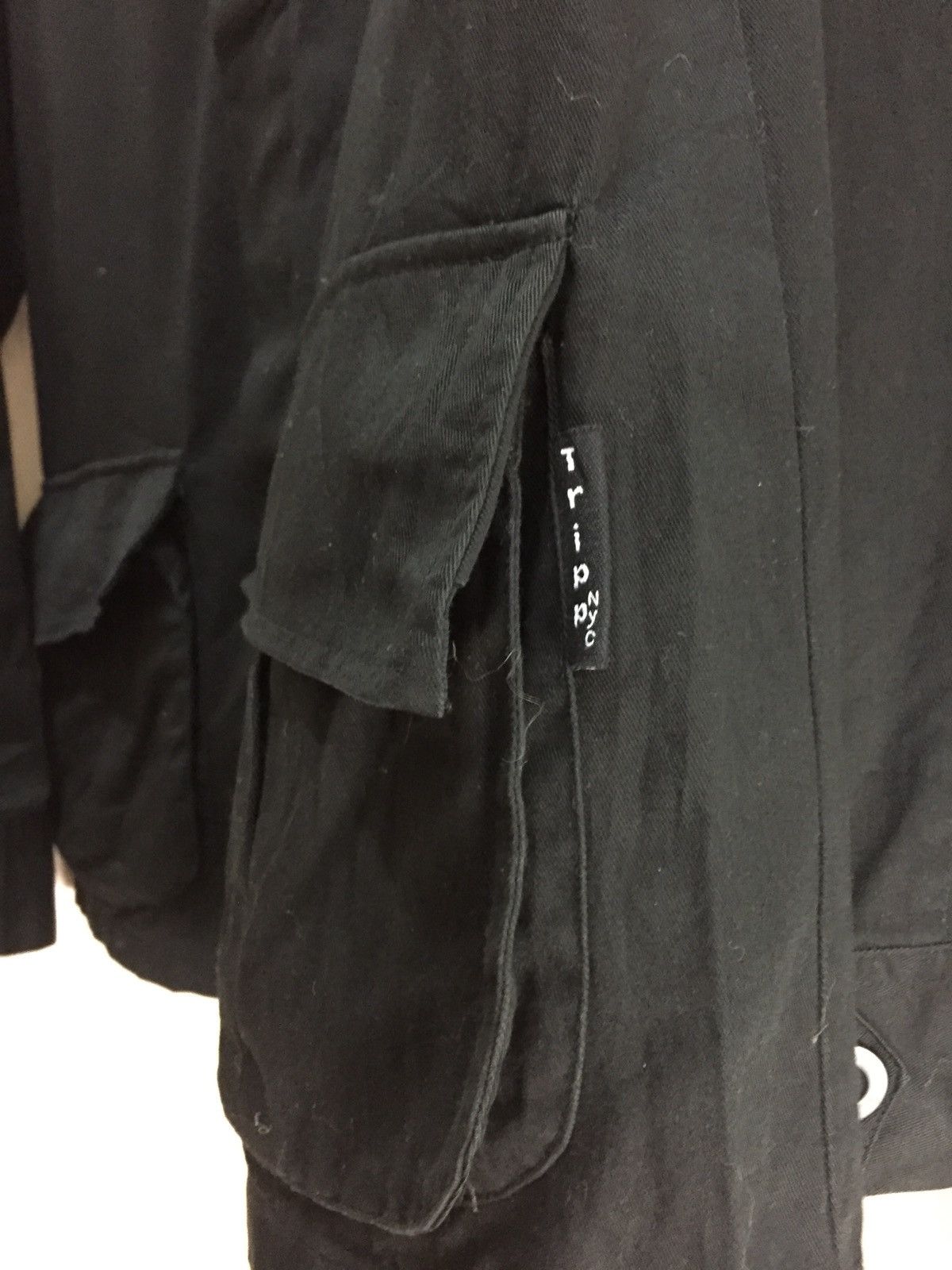 Designer FAST DEAL📌TRIPP MAN NYC RING BLACK ZIPPER JACKET Size US M / EU 48-50 / 2 - 6 Thumbnail