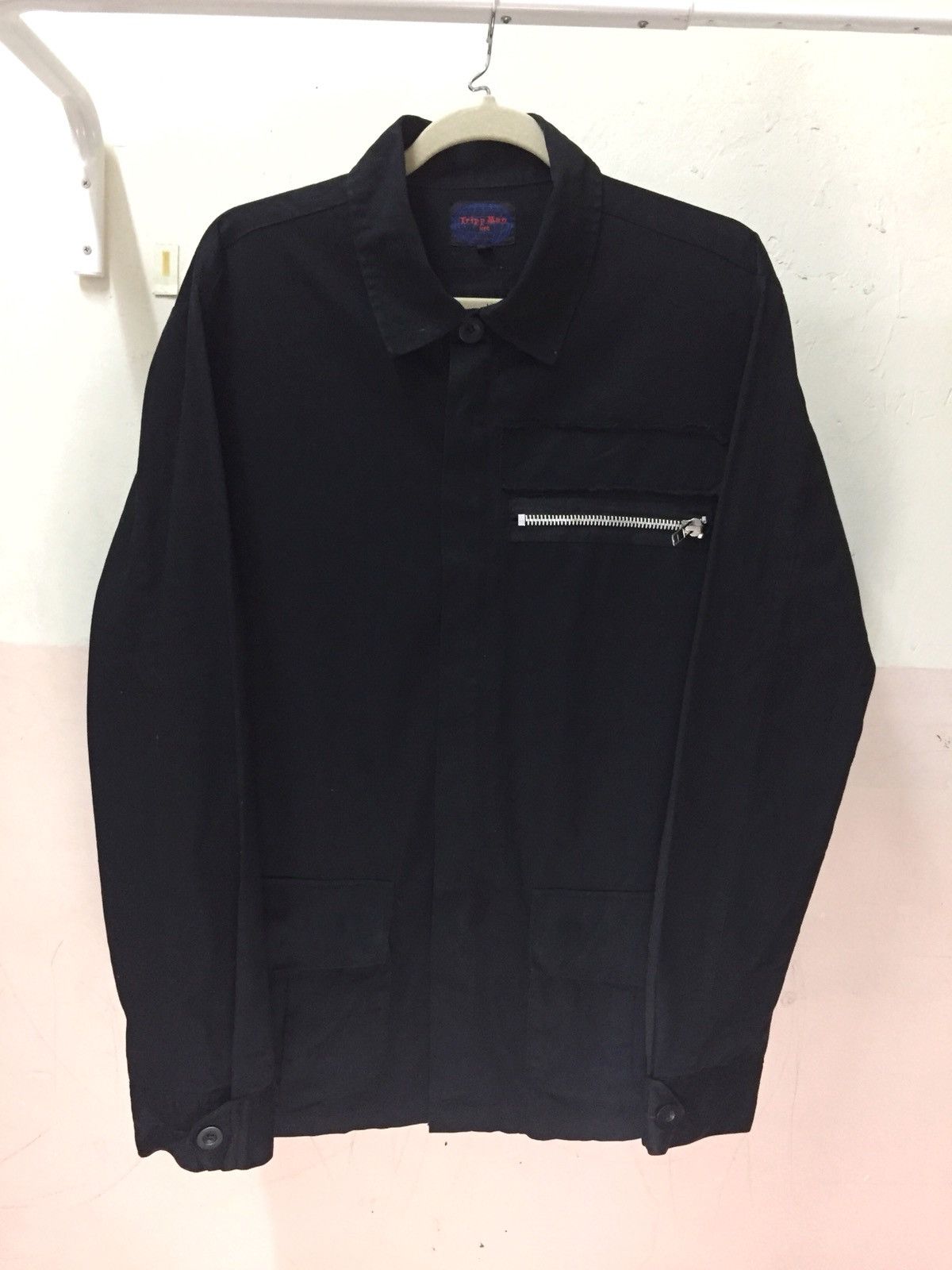 Designer FAST DEAL📌TRIPP MAN NYC RING BLACK ZIPPER JACKET Size US M / EU 48-50 / 2 - 2 Thumbnail