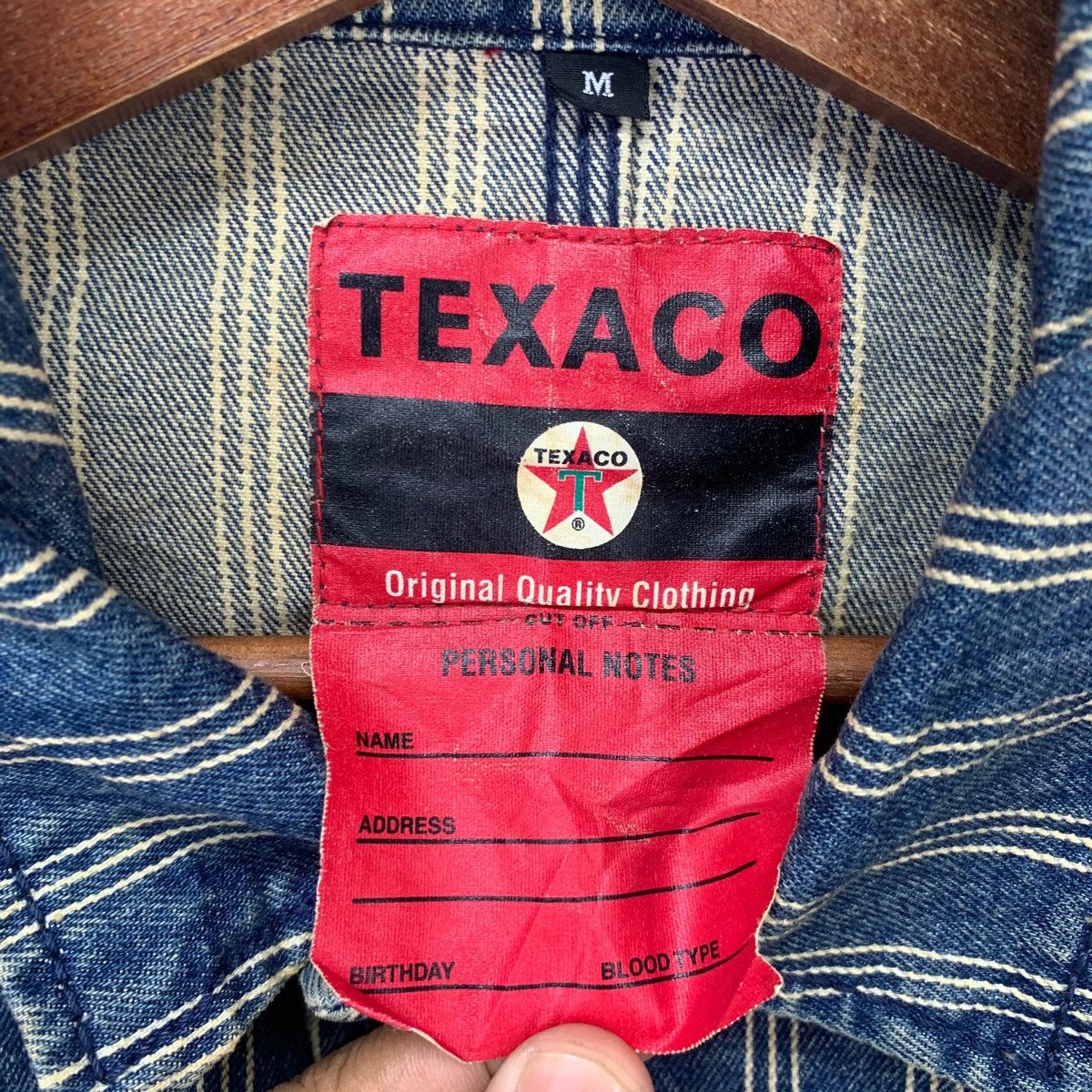 Vintage Vintage Texaco Denim Workers Jacket Size US M / EU 48-50 / 2 - 6 Thumbnail