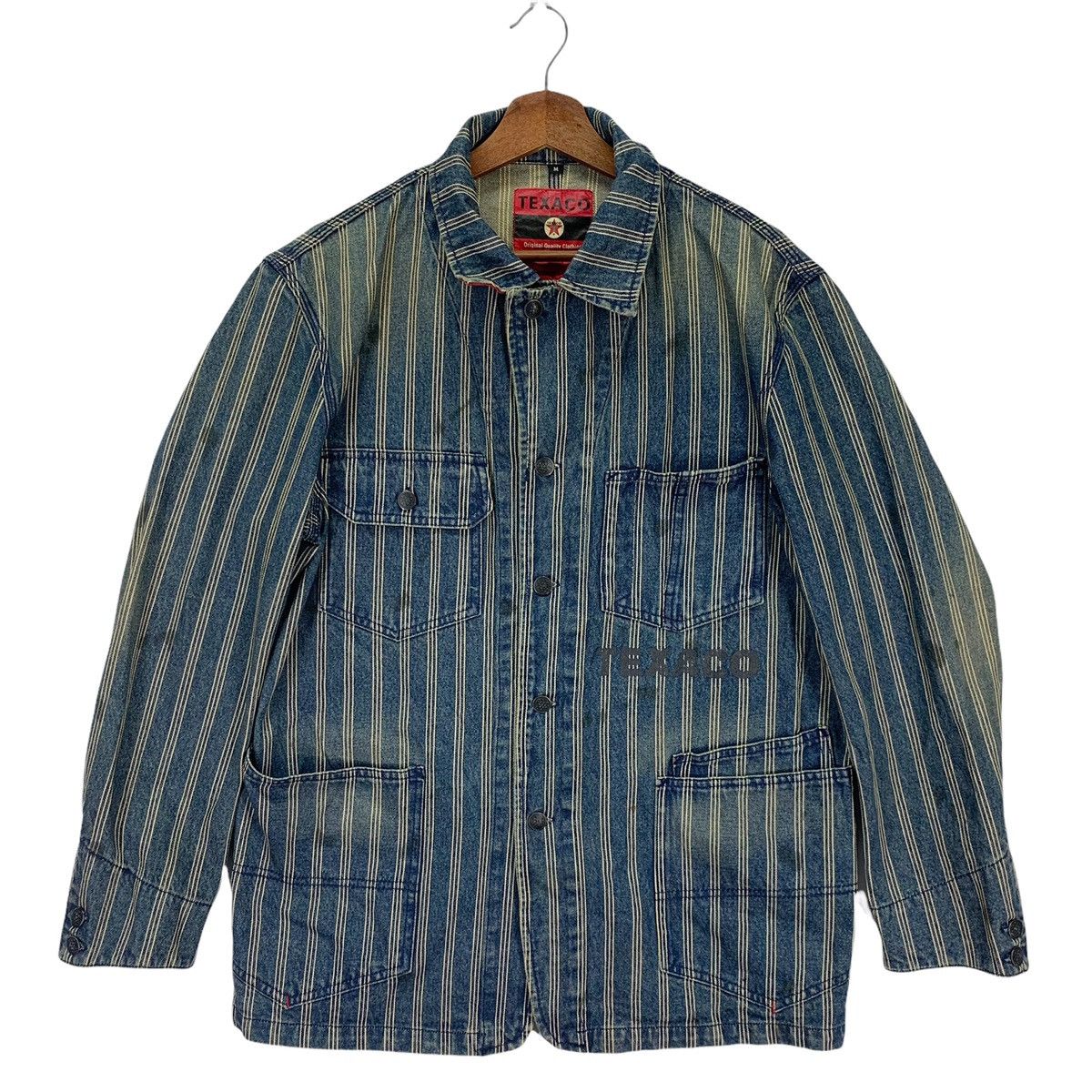Vintage Vintage Texaco Denim Workers Jacket Size US M / EU 48-50 / 2 - 1 Thumbnail