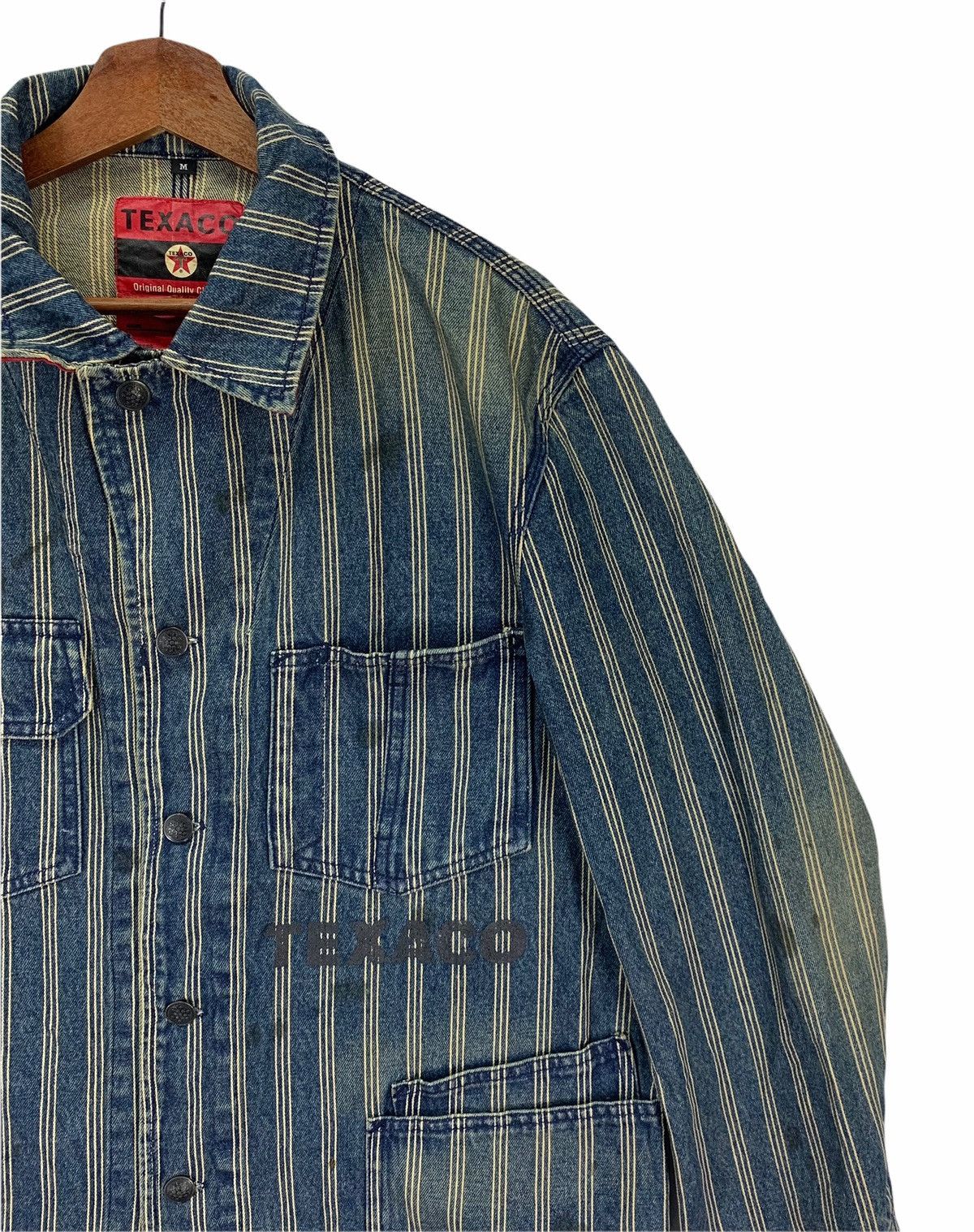 Vintage Vintage Texaco Denim Workers Jacket Size US M / EU 48-50 / 2 - 5 Thumbnail