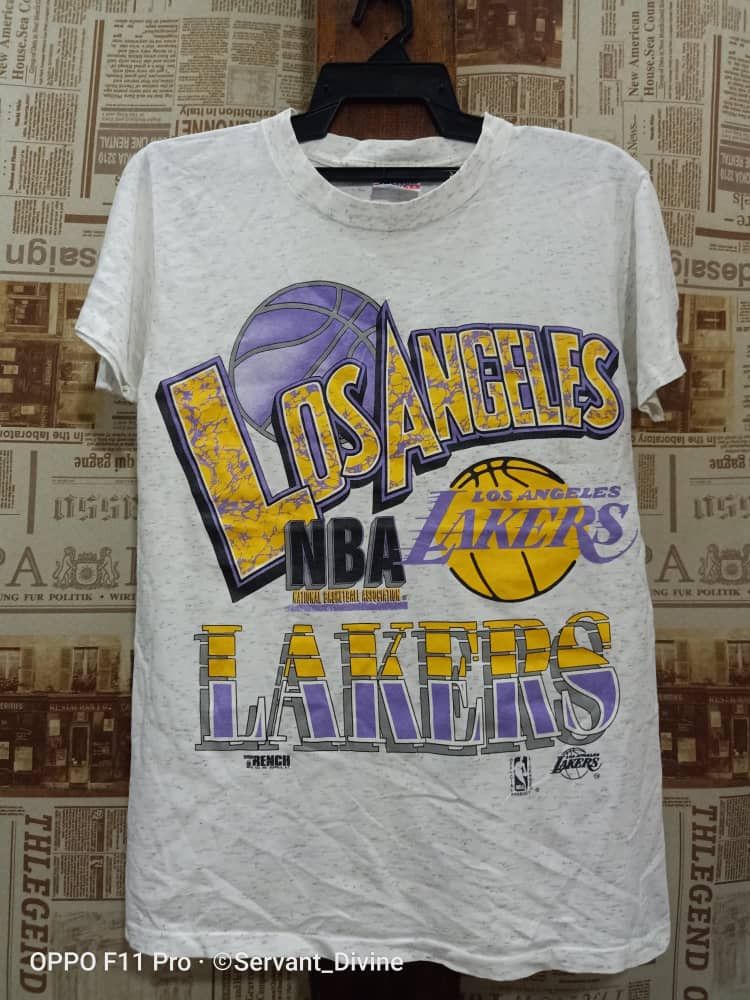 NBA × Vintage Vtg Los Angeles NBA Tee Size US M / EU 48-50 / 2 - 1 Thumbnail