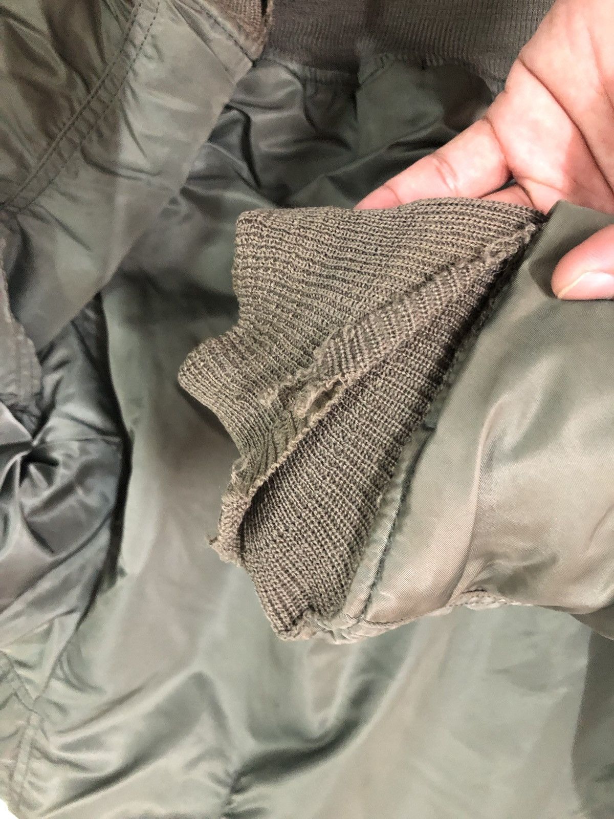 Alpha Industries Vtg Jacket Flying Intermediate Type B-15D US Air Force Size US L / EU 52-54 / 3 - 10 Thumbnail