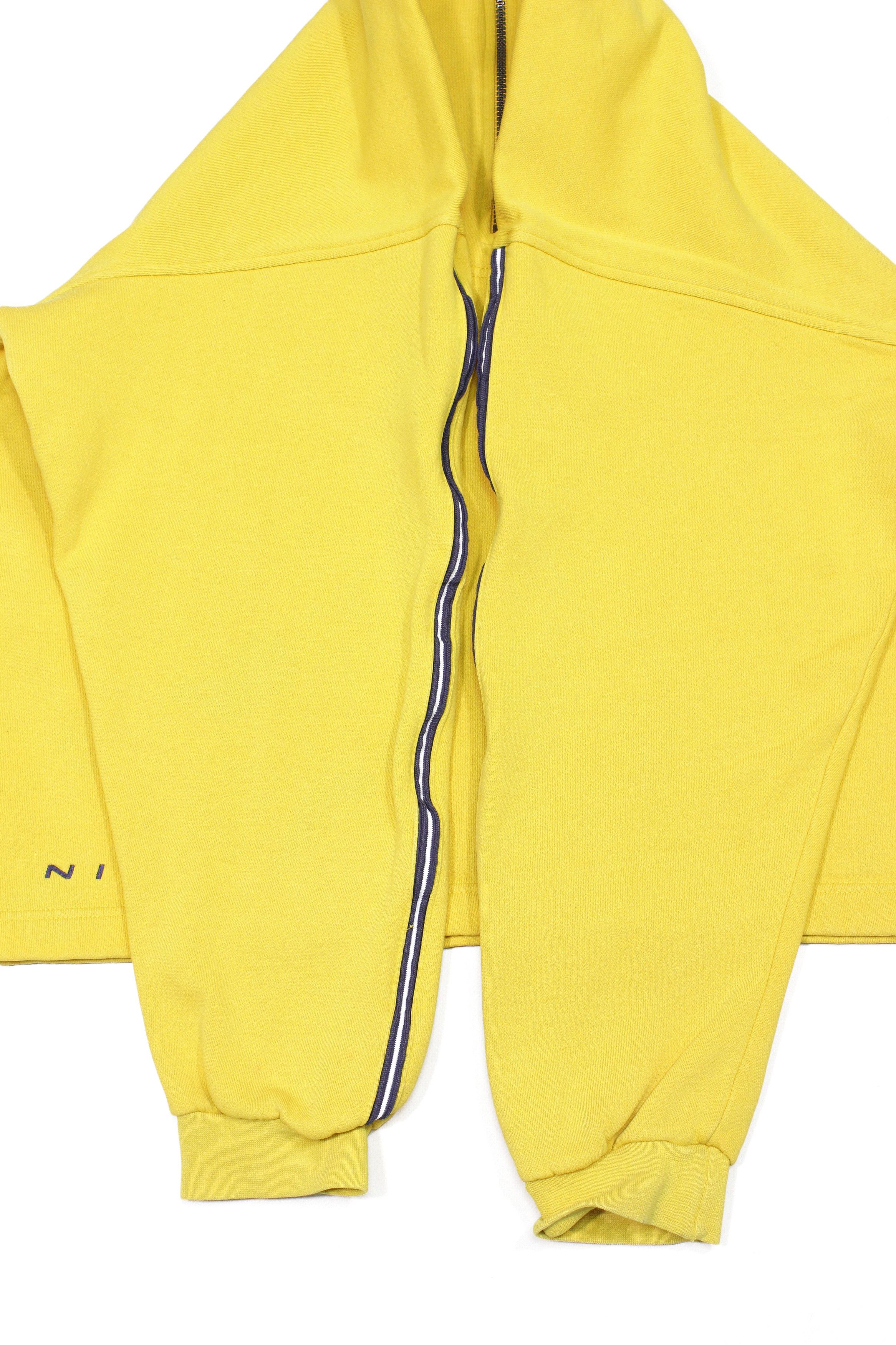 Nike 90S Swoosh Logo Zip Baggy Sweatshirt Size US XL / EU 56 / 4 - 5 Thumbnail