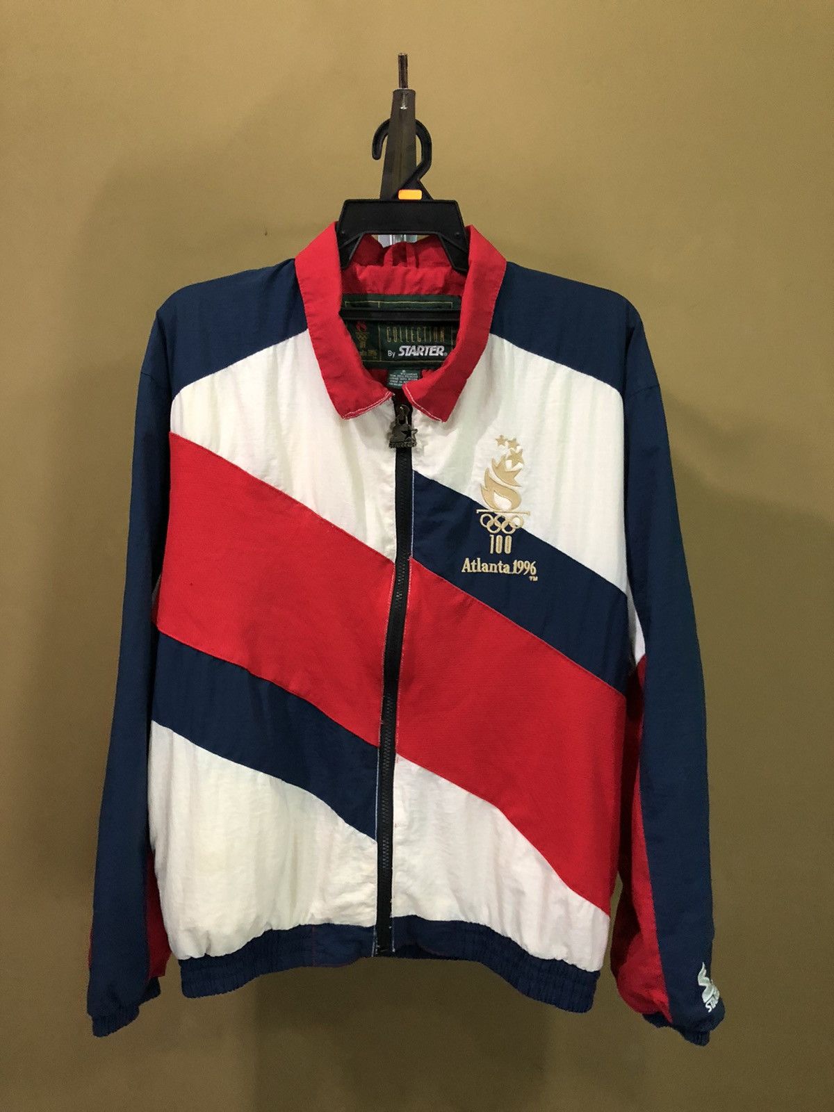 Starter × USA Olympics × Vintage Vintage 1996 Olympic Games Atlanta Jacket Size US M / EU 48-50 / 2 - 2 Thumbnail