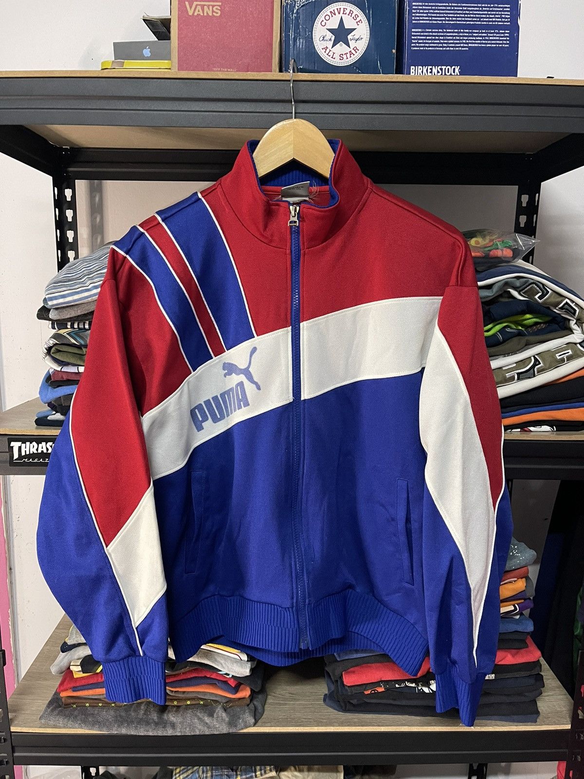 Puma × Streetwear × Vintage Vintage 90s Puma Track top