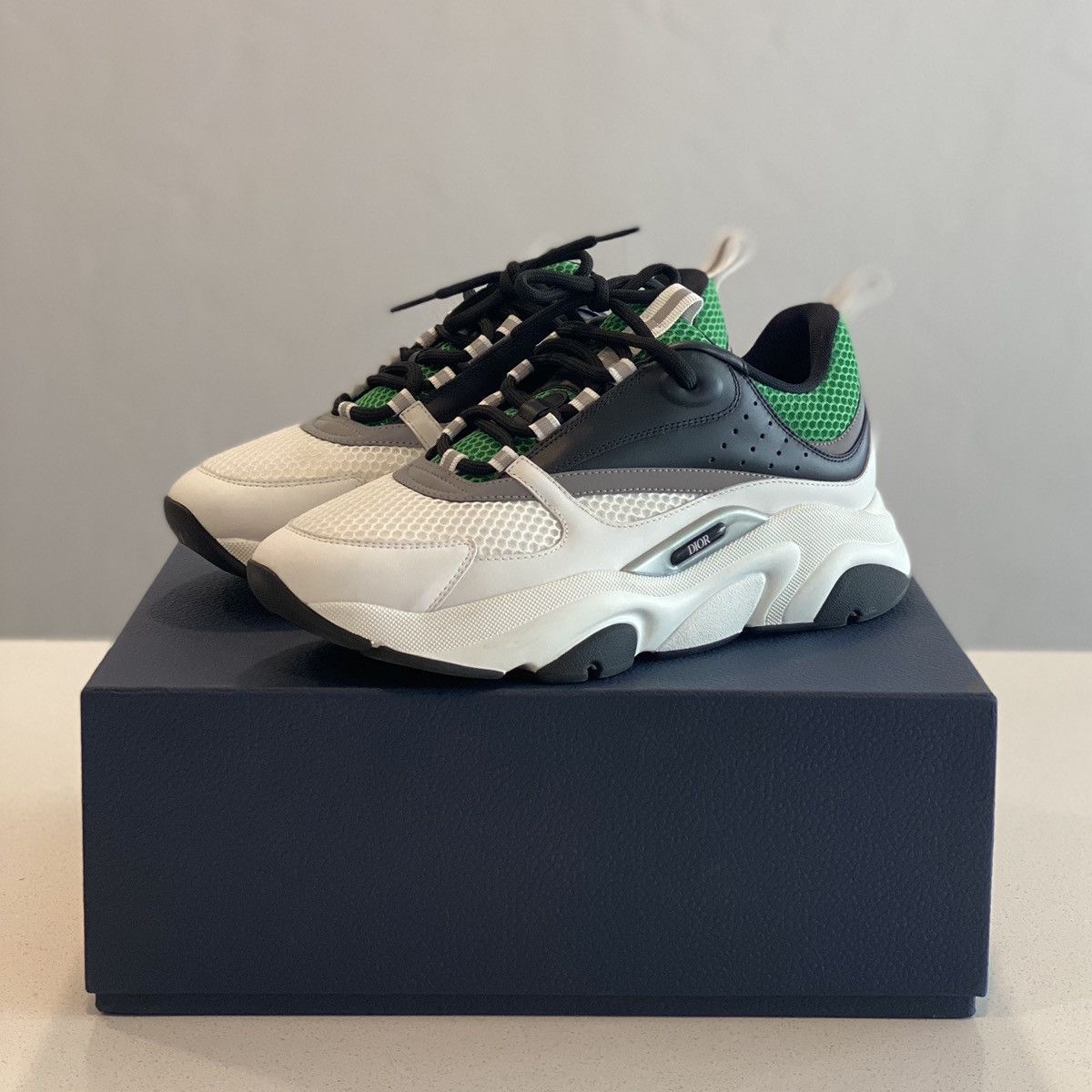 Dior VNDS Christian Dior B22 Sneakers White Green Black Size 43