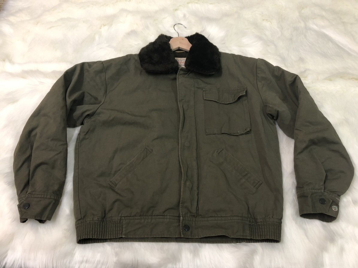 Japanese Brand × Vintage Vintage Army USN Jacket Size US M / EU 48-50 / 2 - 3 Thumbnail
