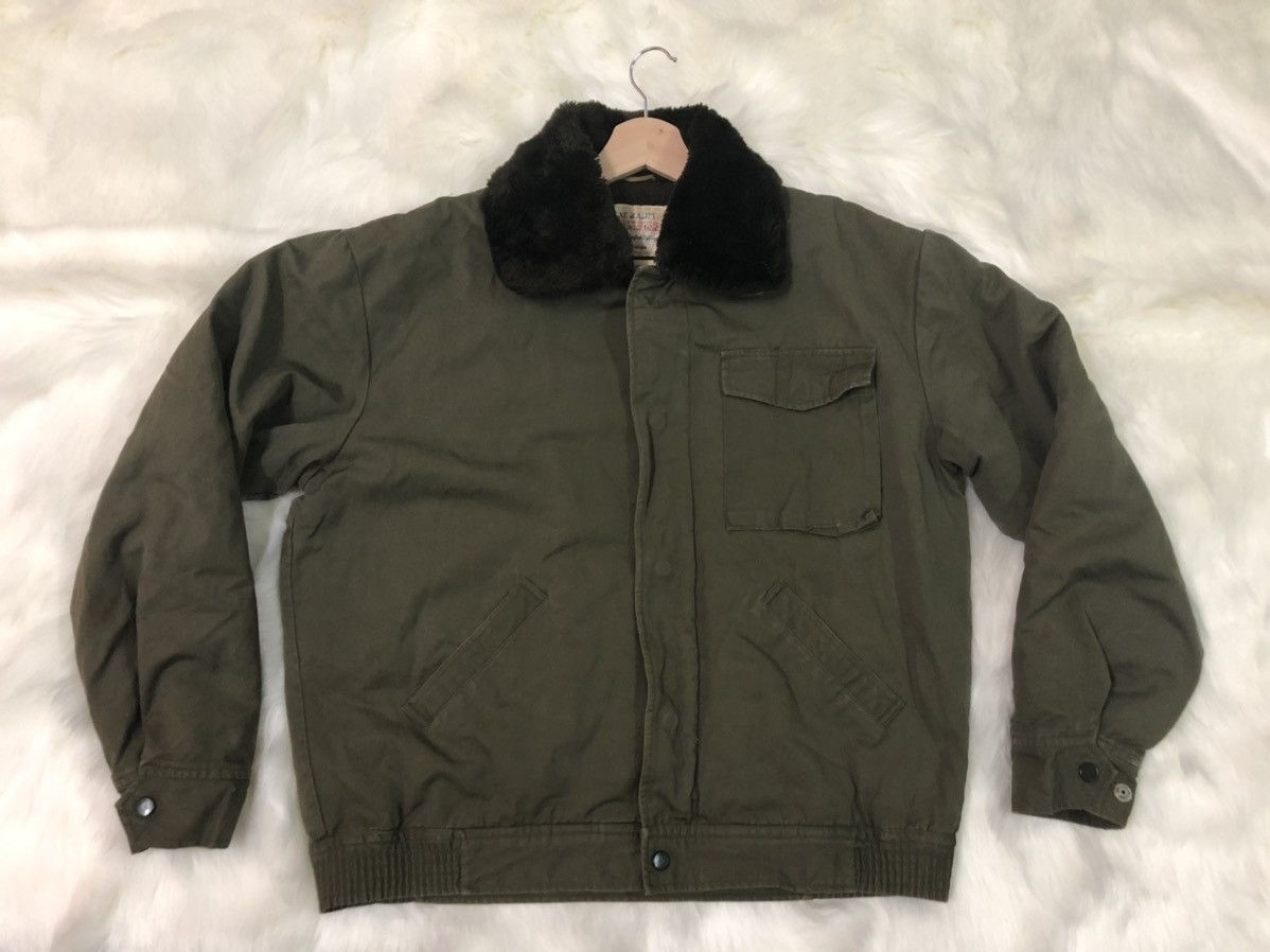 Japanese Brand × Vintage Vintage Army USN Jacket Size US M / EU 48-50 / 2 - 1 Thumbnail