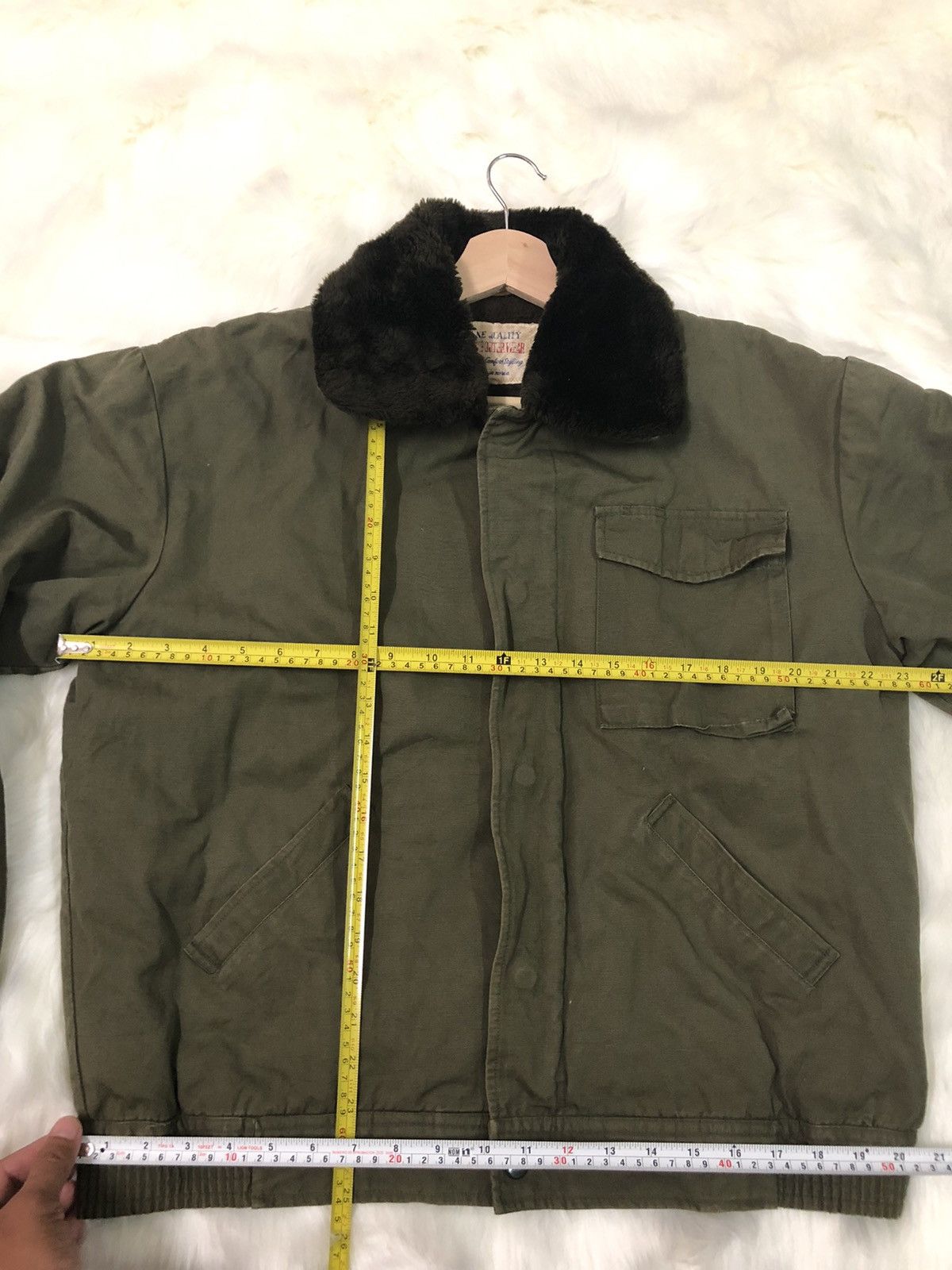 Japanese Brand × Vintage Vintage Army USN Jacket Size US M / EU 48-50 / 2 - 10 Thumbnail