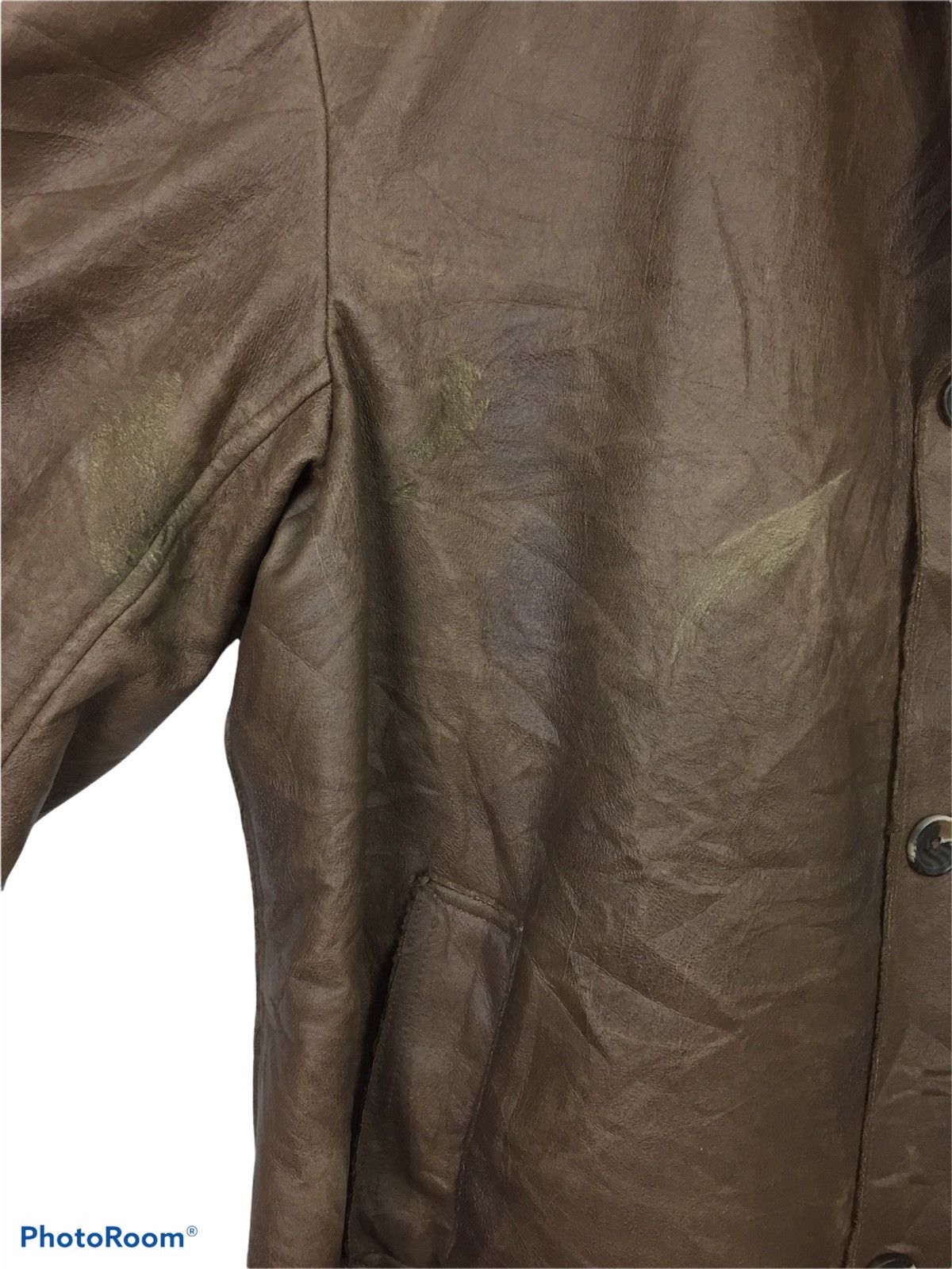 Kansai Yamamoto Vintage 🔥 Kansai Jeans Soft Leather Jacket Size US XXL / EU 58 / 5 - 4 Thumbnail