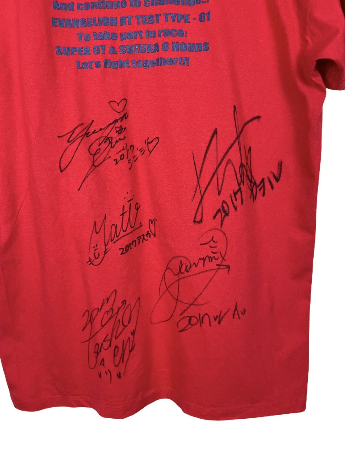 Anime × Japanese Brand Evangelion Racing Shirt XL Signed 2017 Super GT Rare Size US M / EU 48-50 / 2 - 7 Thumbnail