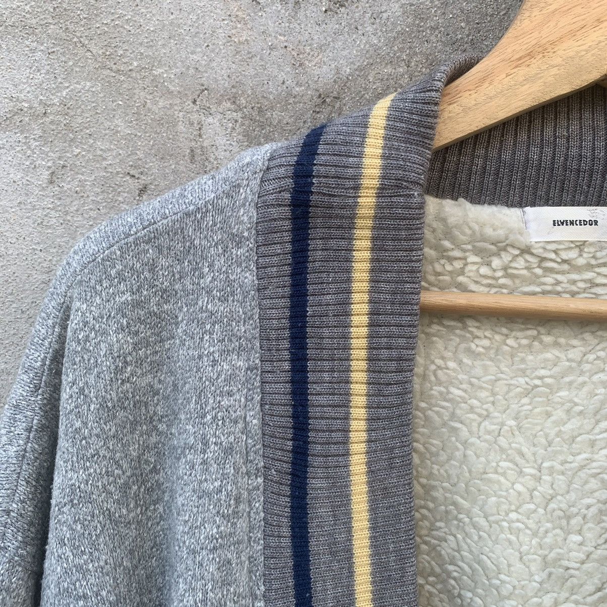 Japanese Brand × Vintage Vintage ELVENCEDOR JAPAN Sherpa Fleece LiningCardigan Jacket Size US L / EU 52-54 / 3 - 12 Thumbnail
