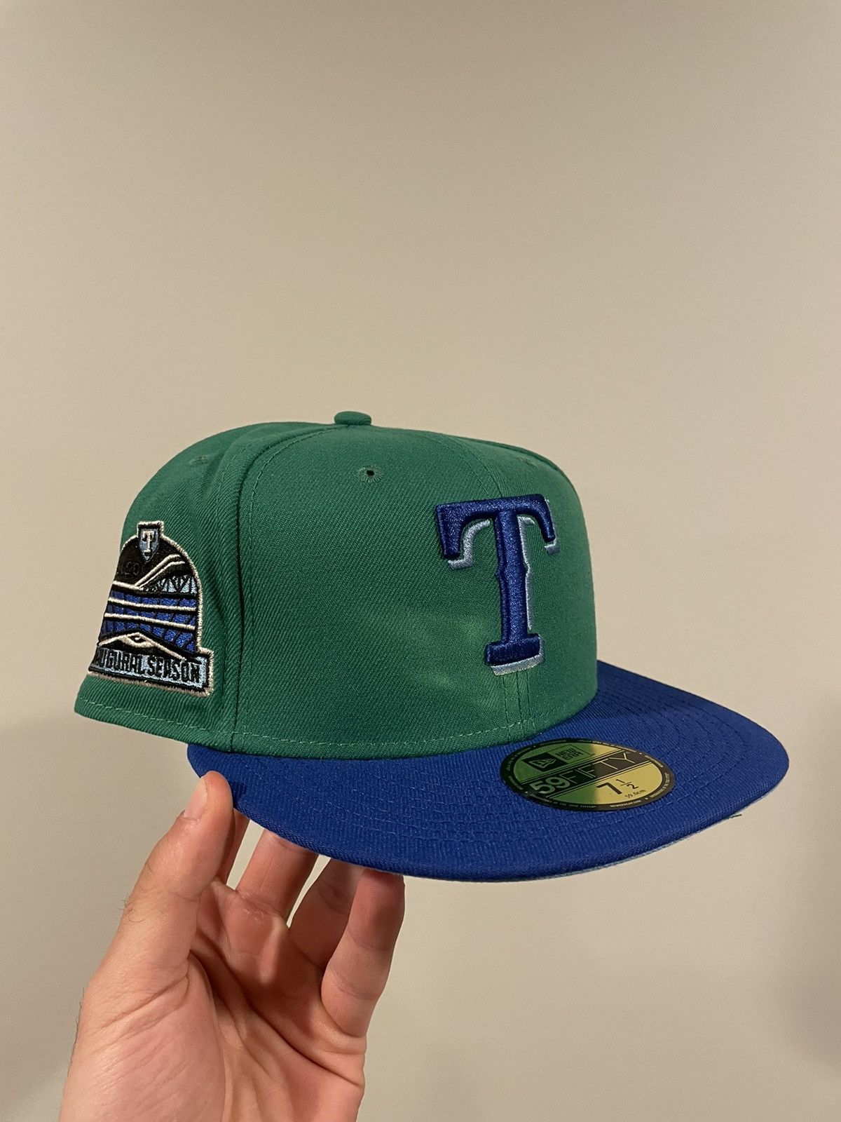 New Era Texas Rangers Fitted Hat Size 7 1/2 Not Hat Club Grailed