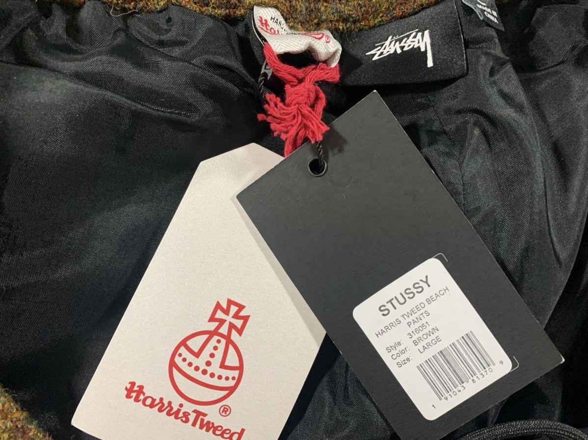 Harris Tweed × Stussy Harris Tweed X Stussy Beach Pants (RARE) - Large |  Grailed