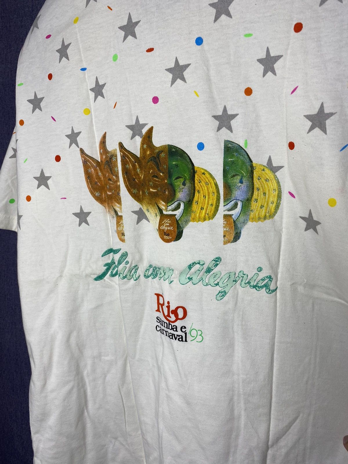 Vintage Vintage Rio De Janeiro carnival 1993 samba rare Size US L / EU 52-54 / 3 - 4 Thumbnail