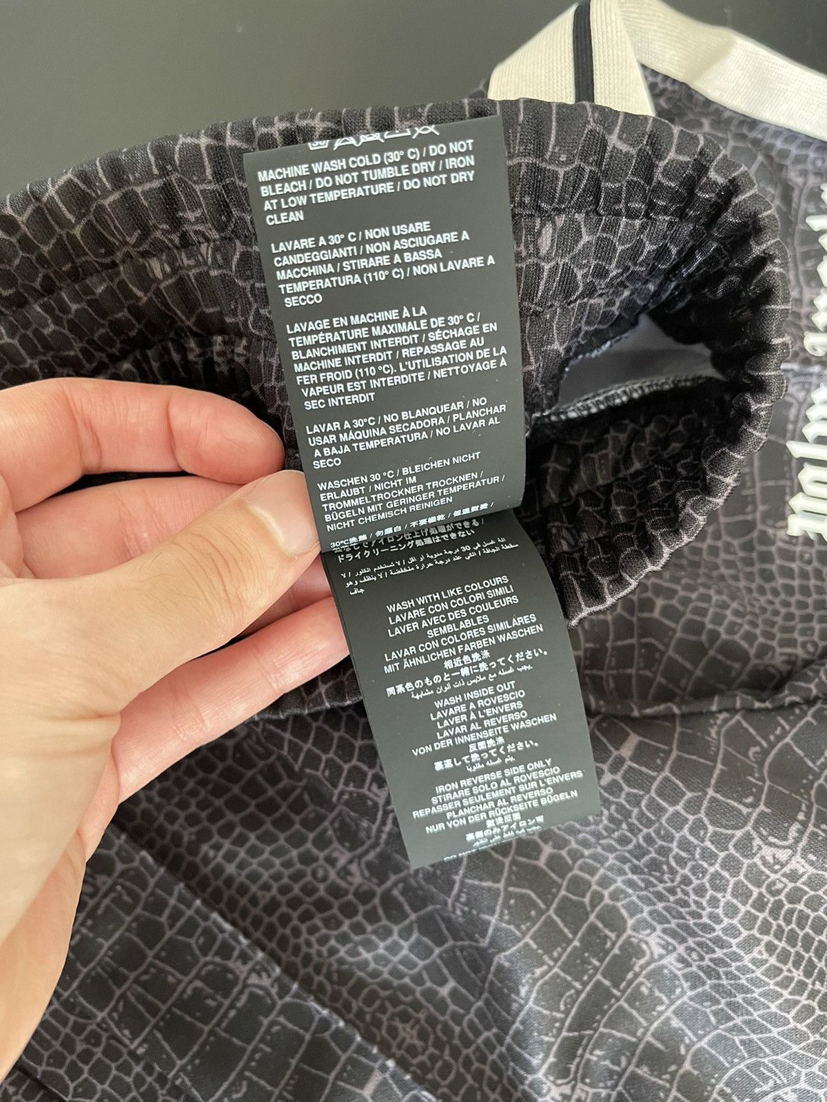 Palm Angels CROCO TRACK PANTS Size US 30 / EU 46 - 7 Thumbnail