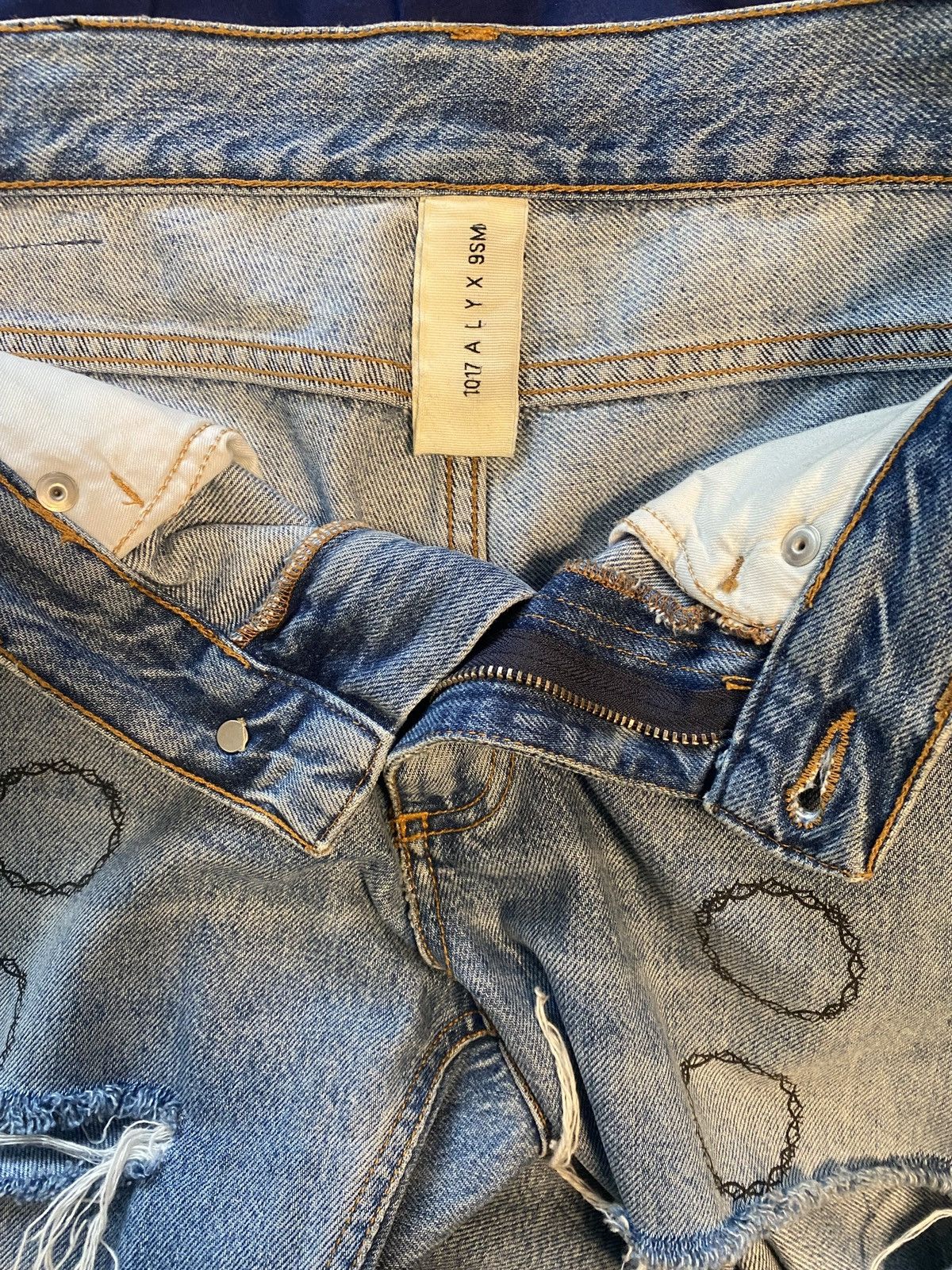 Alyx Alyx Thorn Slash Denim Size US 30 / EU 46 - 3 Thumbnail