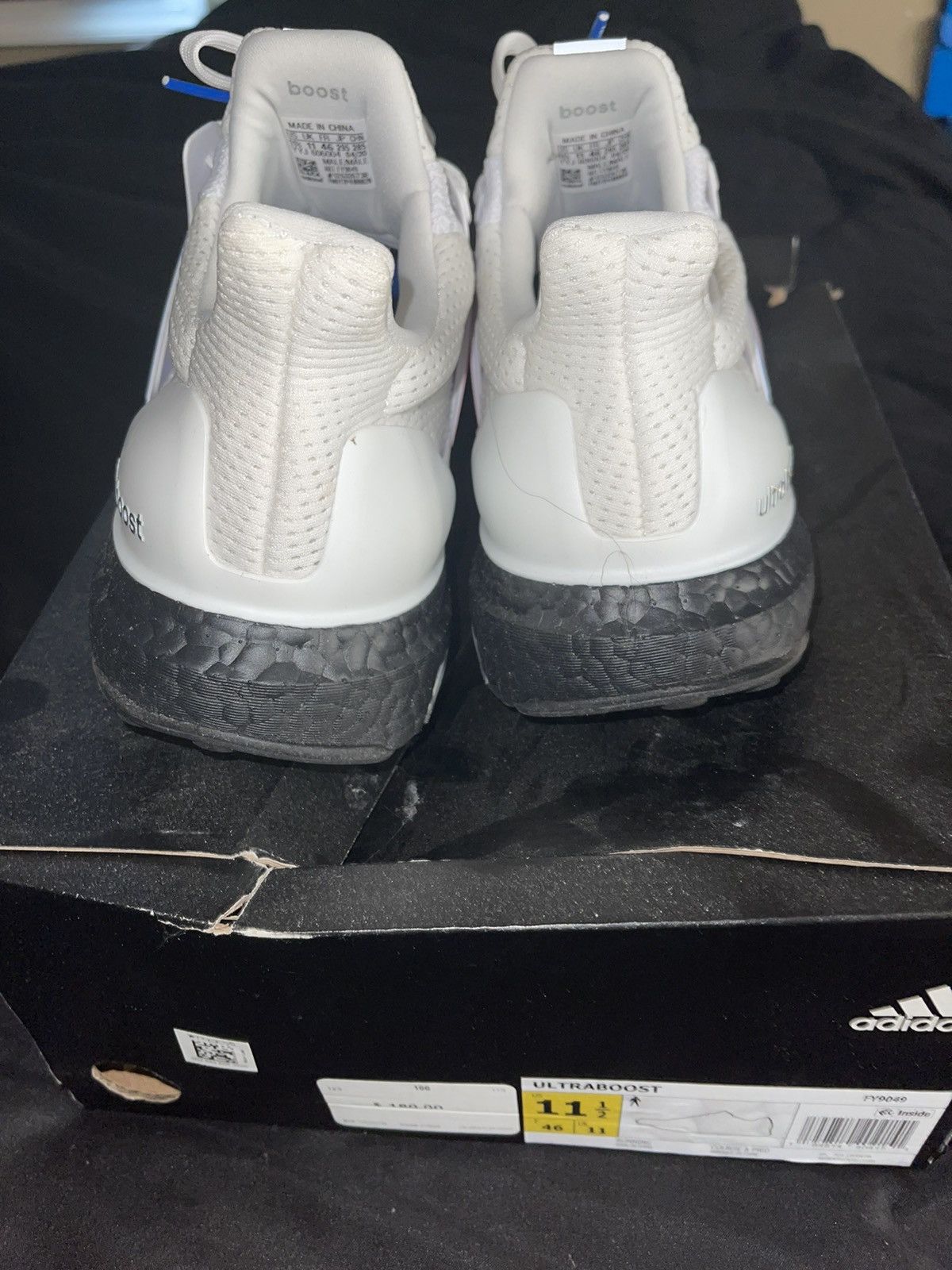 Adidas Adidas UltraBoost USA Red White & Blue Size 11.5 Size US 11.5 / EU 44-45 - 3 Thumbnail