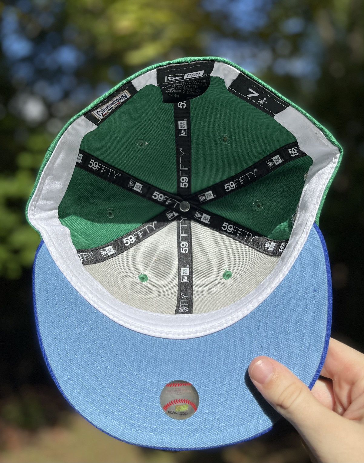 MLB × New Era Sports World 165 Chicago Cubs 2-Tone ‘Save The Planet’Sz71/4 Size ONE SIZE - 6 Thumbnail