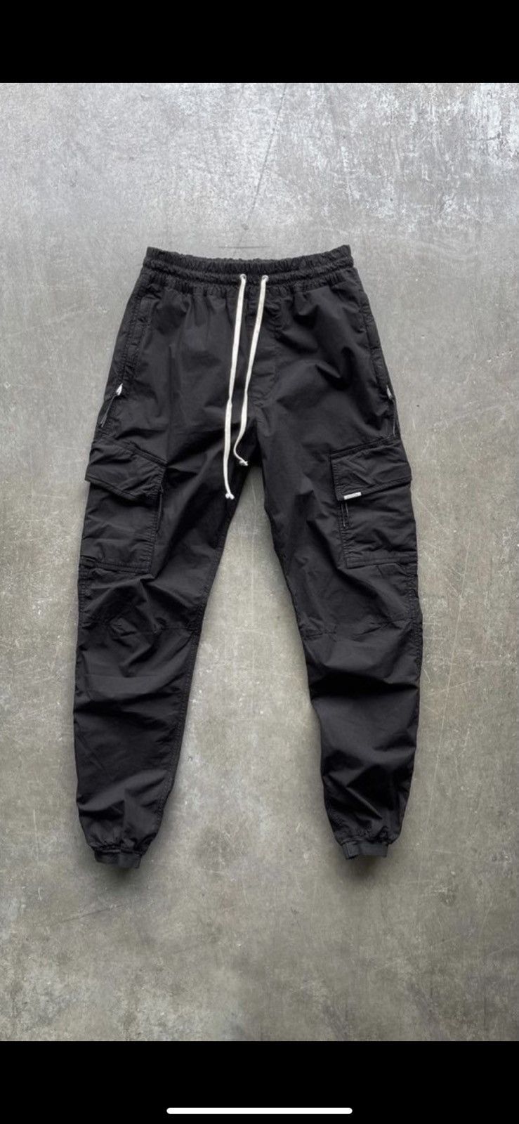 Represent Clo. Represent Military pant V2 Jet Black Grailed