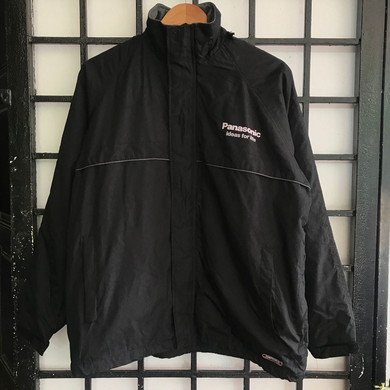 Other 🔥 Vintage PANASONIC by NEPUCA Windbreaker Zipper Jacket Size US L / EU 52-54 / 3 - 1 Thumbnail
