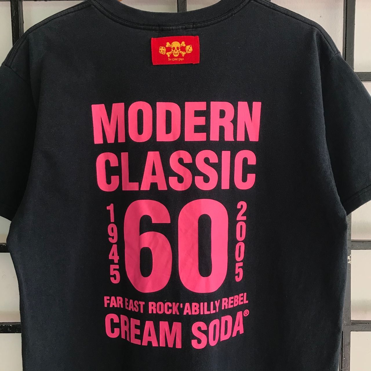 Japanese Brand × Vintage 🔥Vtg CREAM SODA Modern Classic 60th Big Design Logo Tshirt Size US L / EU 52-54 / 3 - 4 Thumbnail
