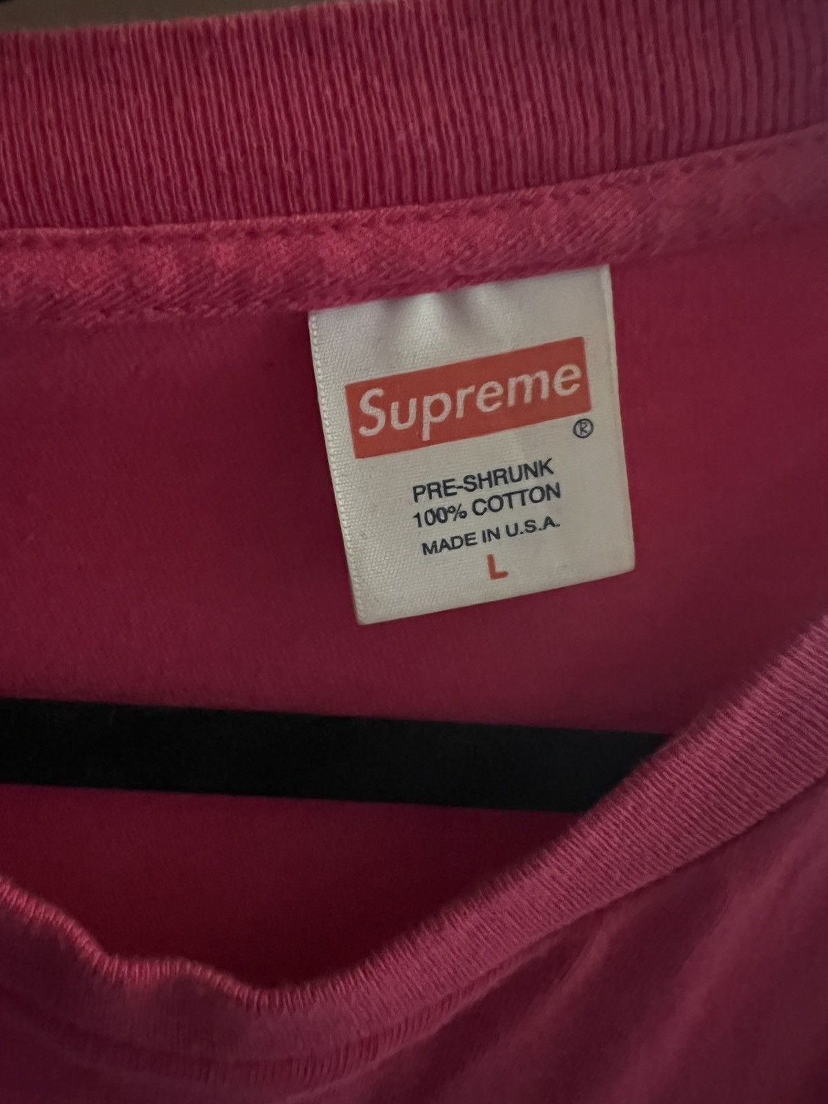 Supreme Supreme pink Rocket Tee FW/14 Size US L / EU 52-54 / 3 - 3 Thumbnail