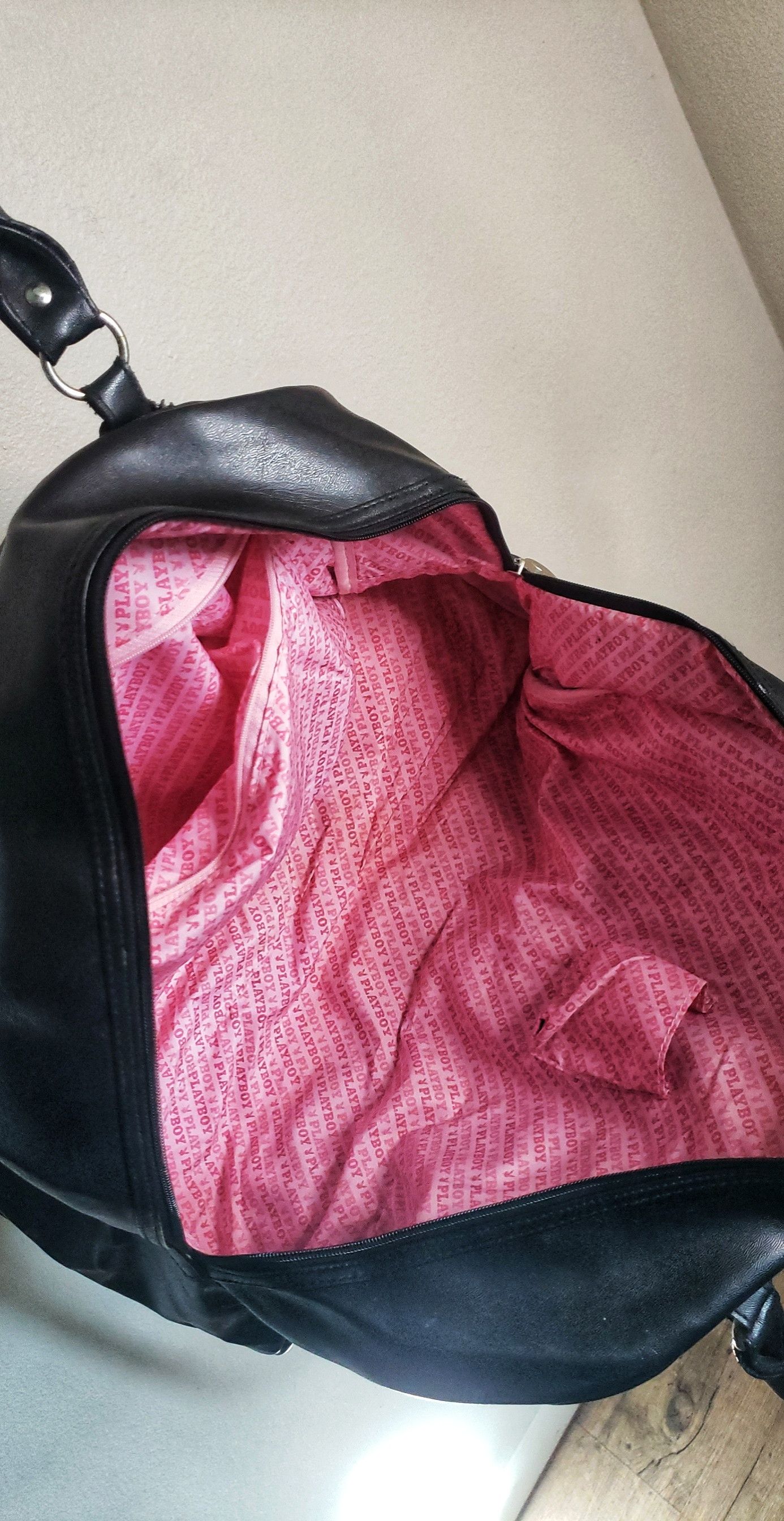 Playboy Vintage 90s Monogrammed Playboy Bowler Bag Size ONE SIZE - 5 Thumbnail
