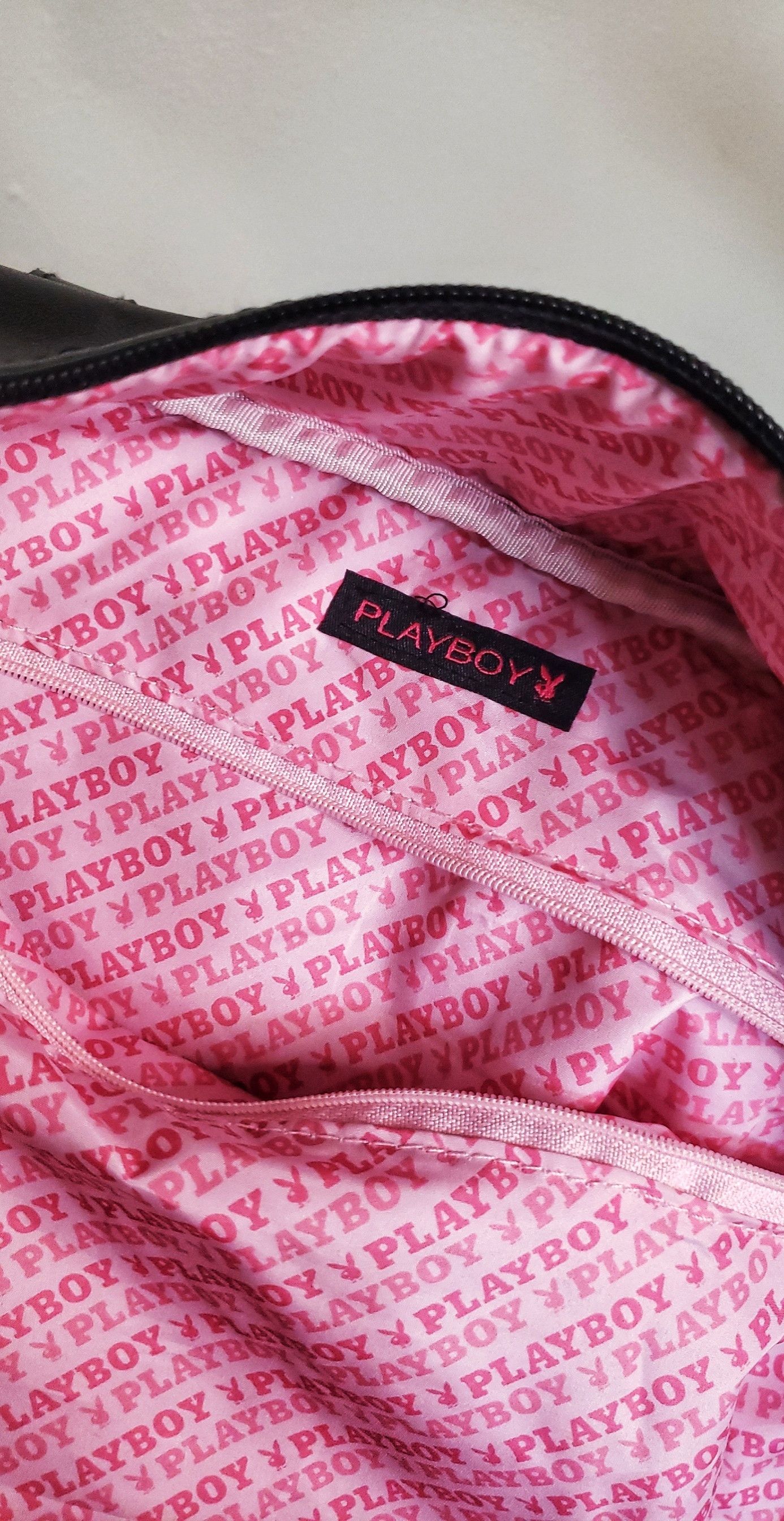 Playboy Vintage 90s Monogrammed Playboy Bowler Bag Size ONE SIZE - 4 Thumbnail