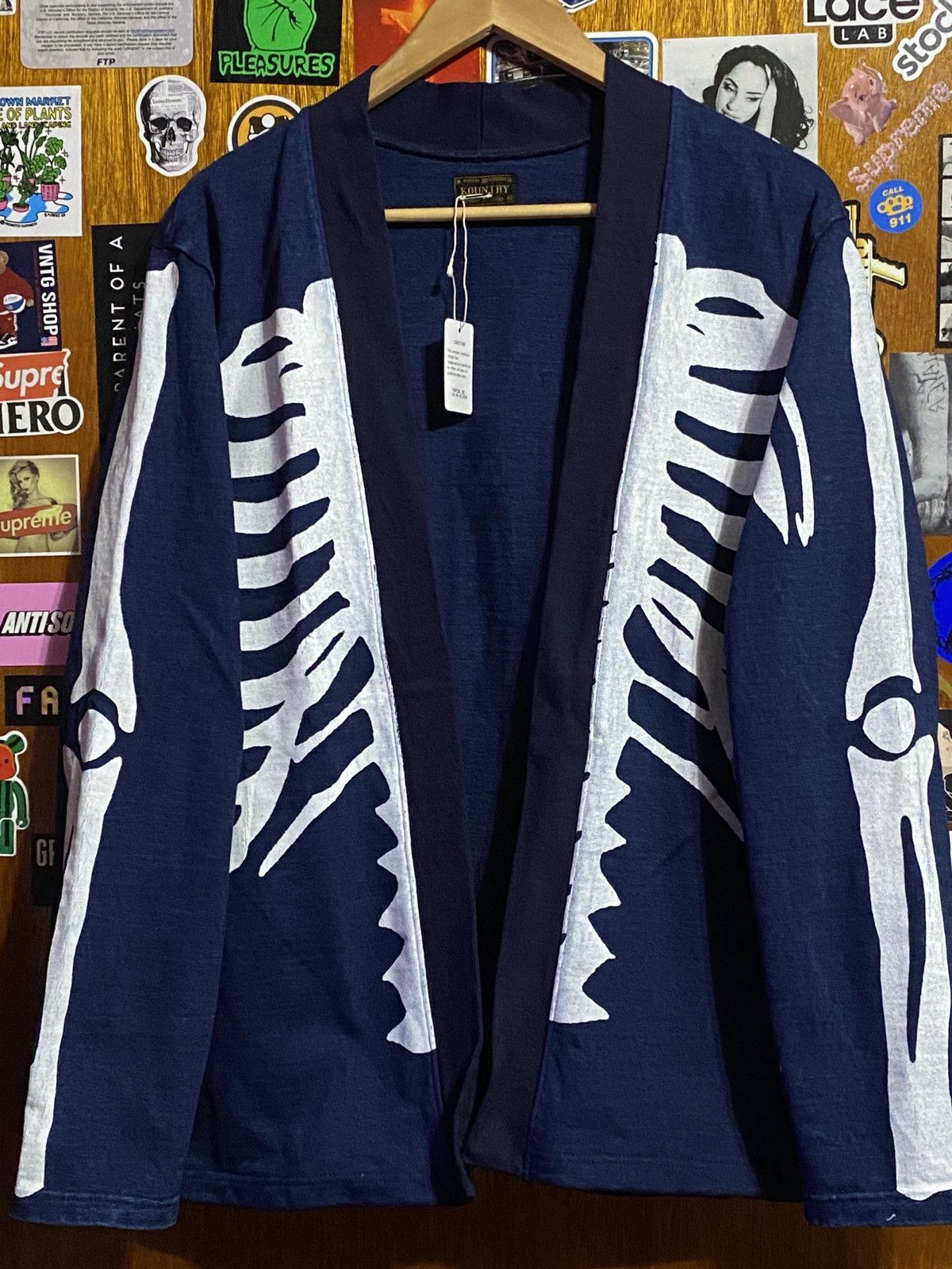 Kapital Kountry Kapital Kountry skeleton Bones Cardigan